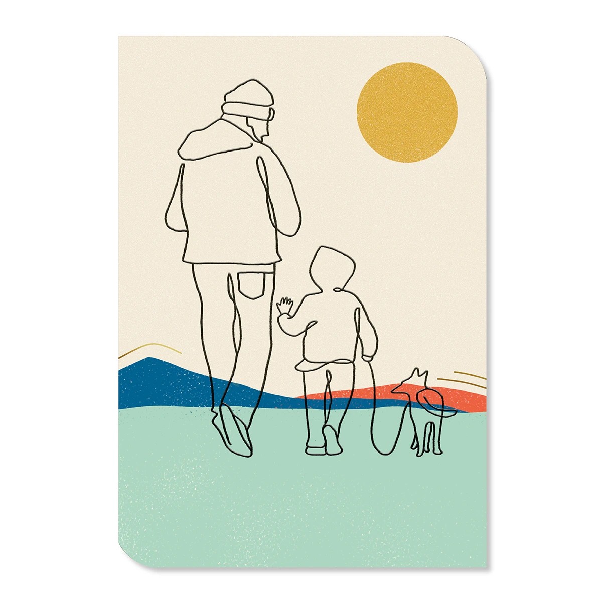 3 Hallmark Father's Day Card - Figure Outlines, 3 of 3