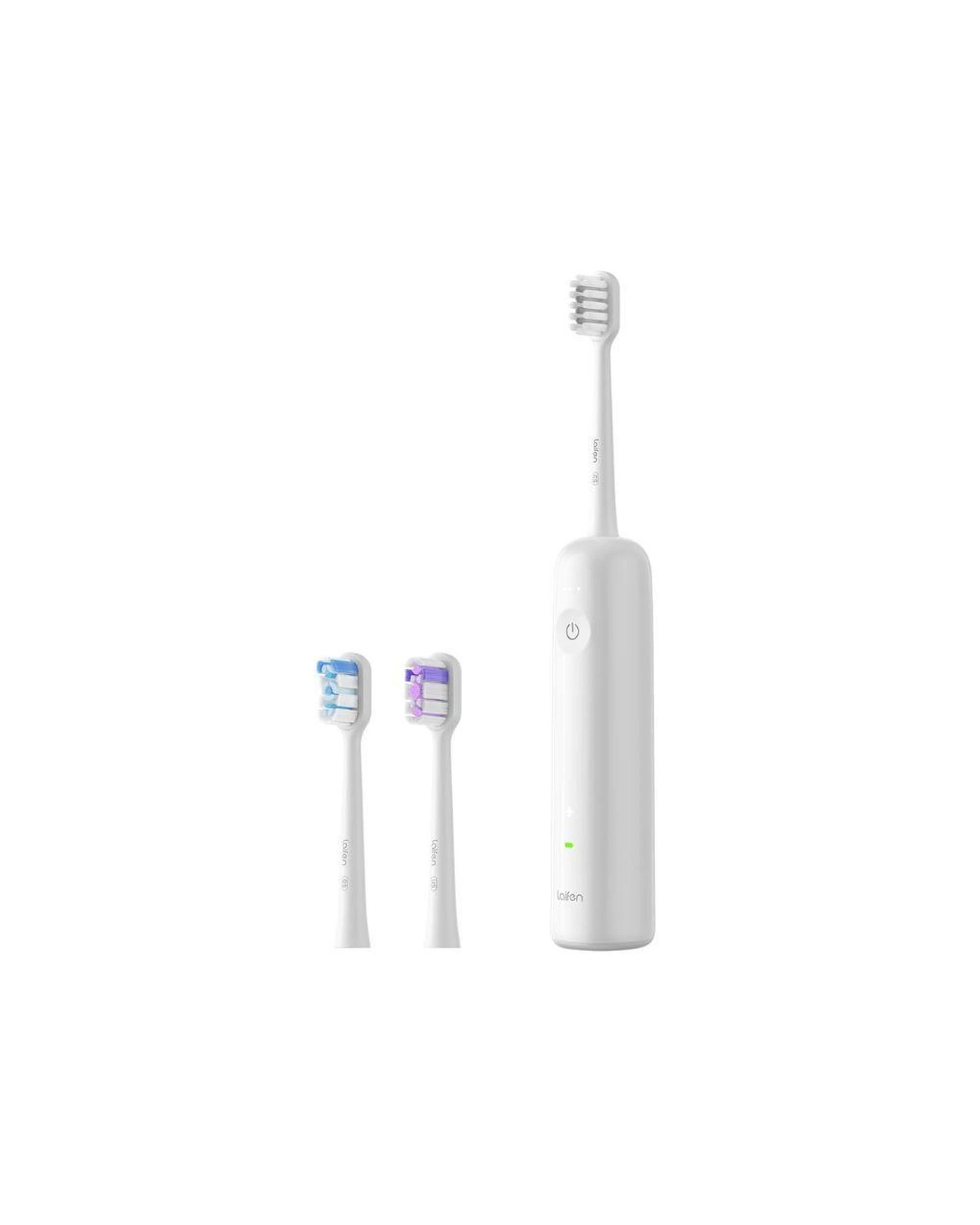 2 Laifen Wave Electric Toothbrush 60 Degree Oscillation 66000 Vibrate 3 Heads with App USB C Charging, 2 of 3