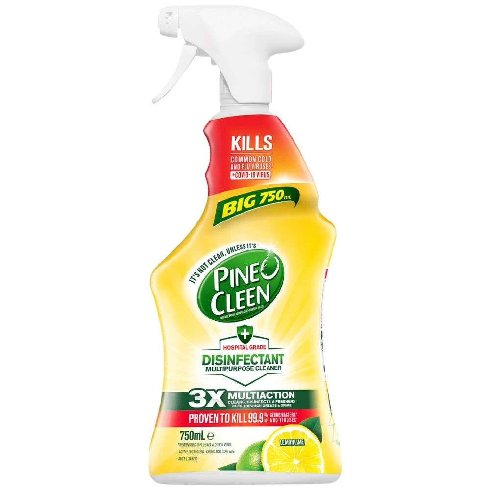 1 Pine O Cleen Multi-purpose Lemon Lime 750mL, 1 of 3