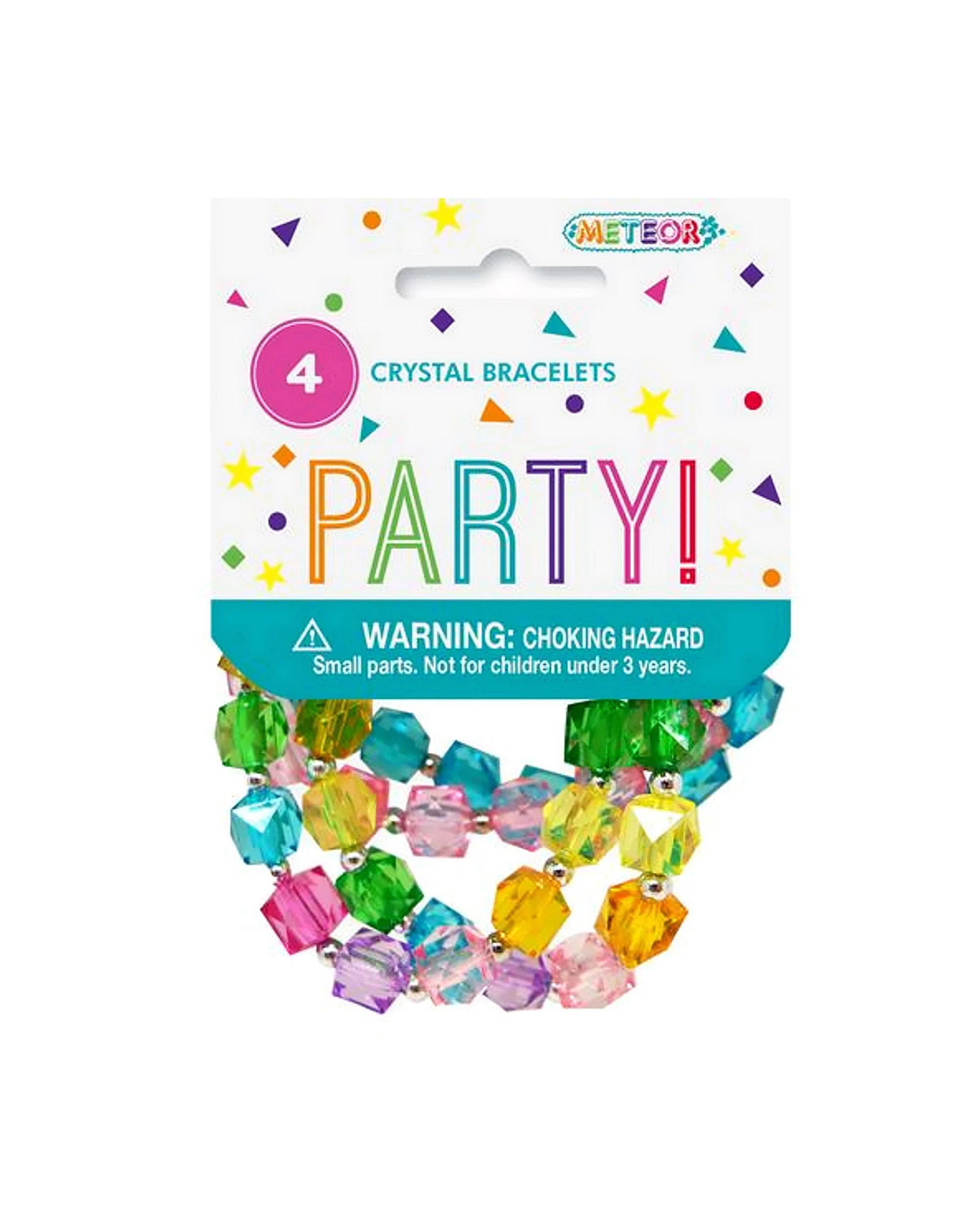 2 Unique Coloured Novelty Crystal Bracelets Pack of 4, 2 of 2