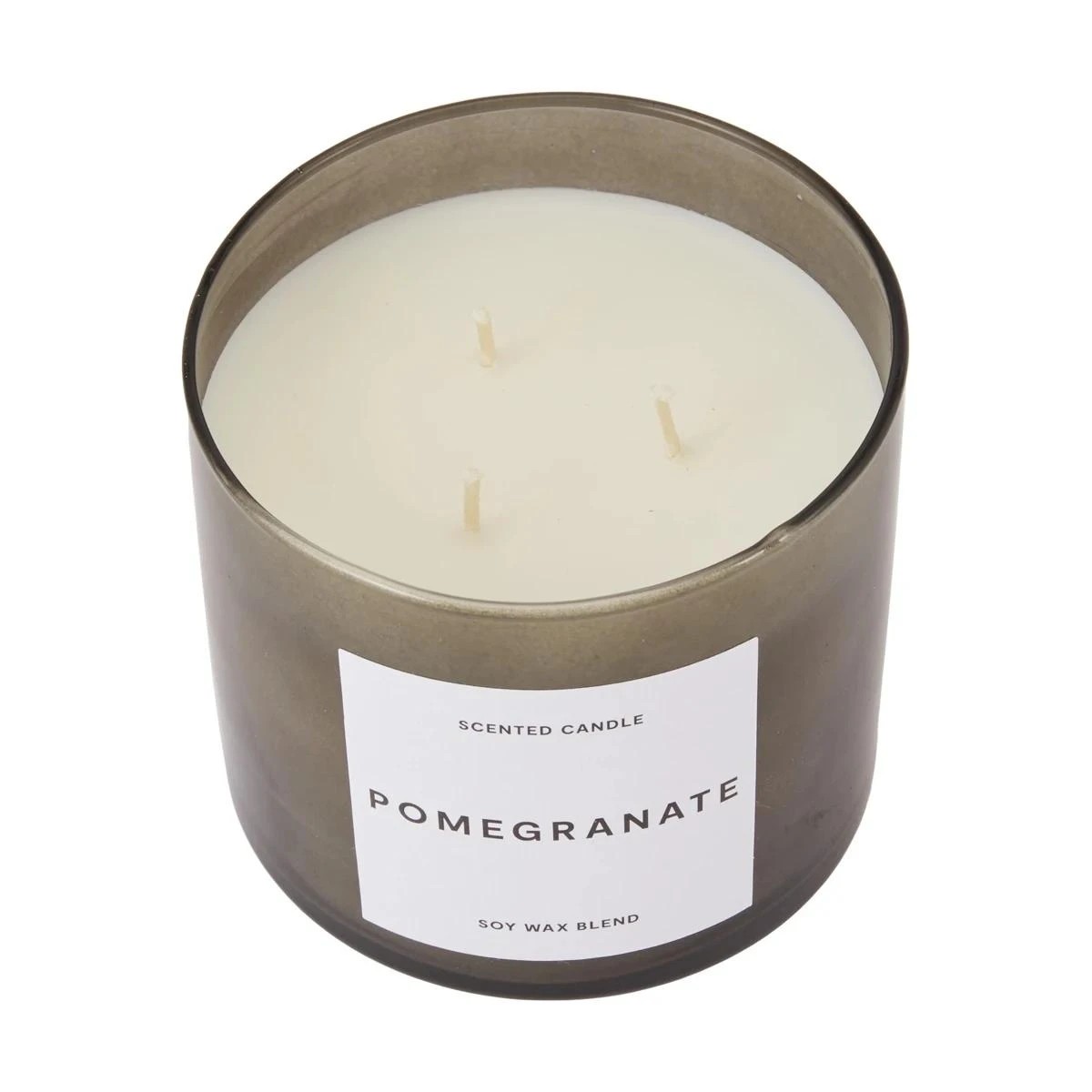 2 Pomegranate Inspired Glass Candle, 2 of 4