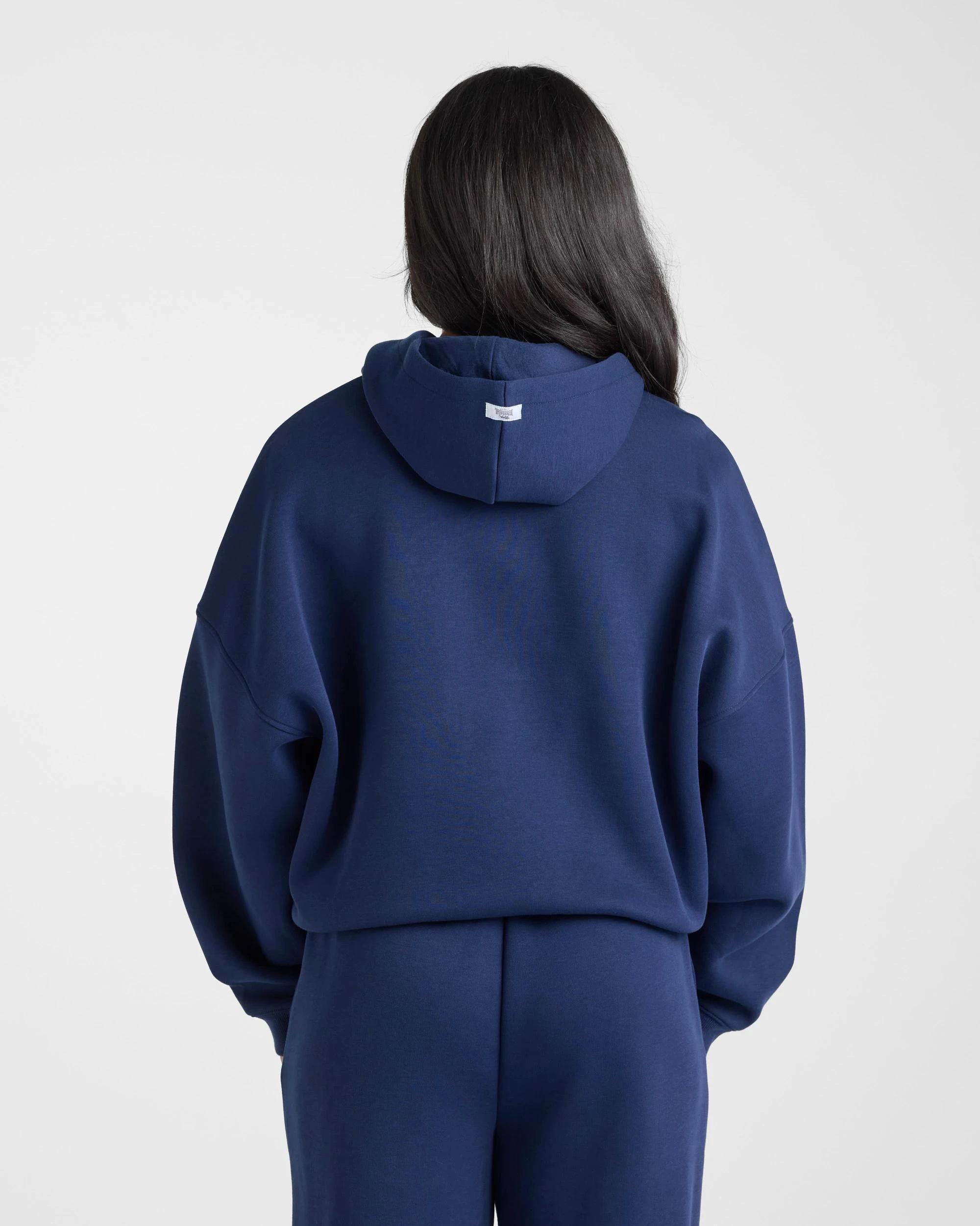 2 Lonsdale London Boxy Hoodie NAVY, 2 of 5
