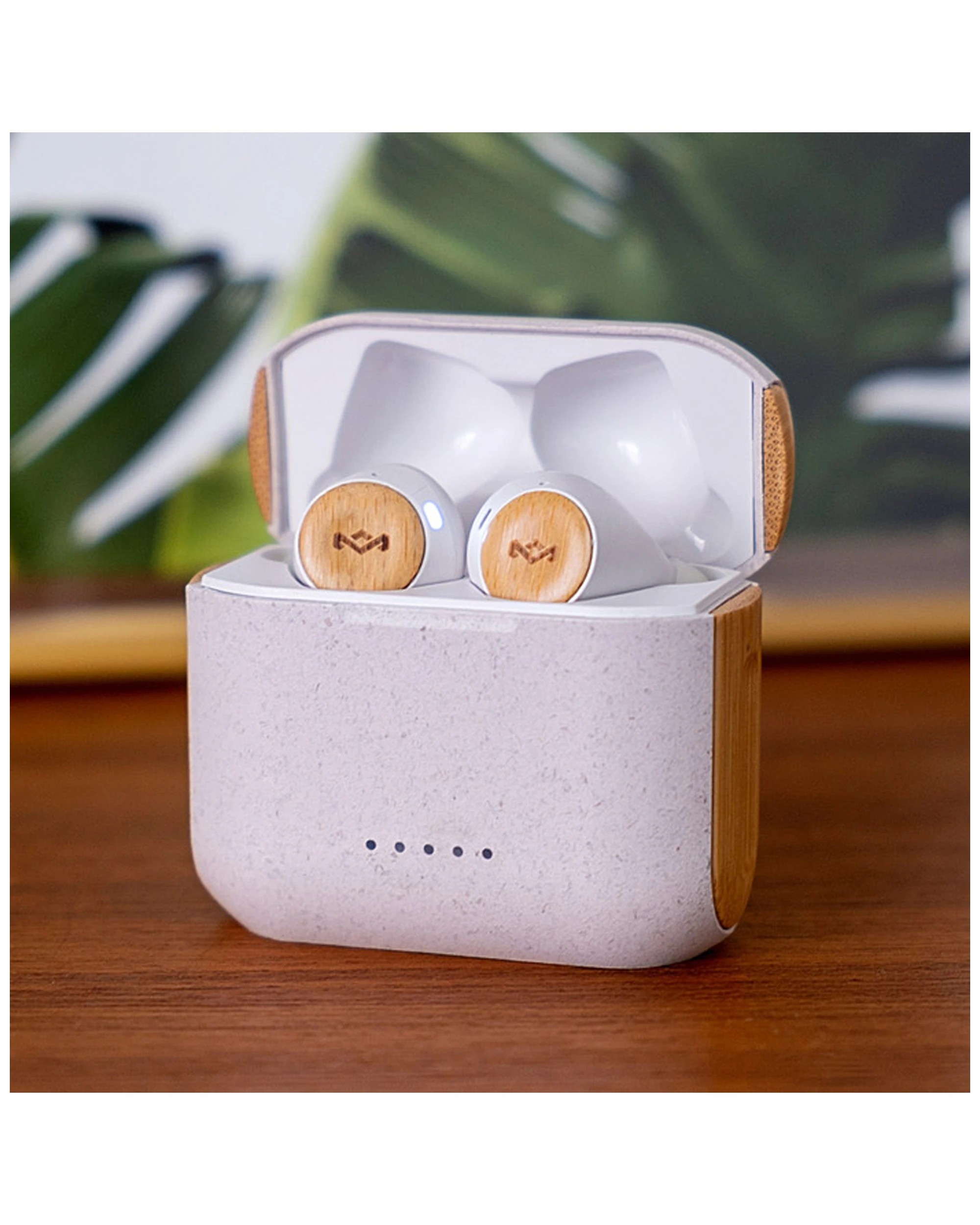 7 House Of Marley Rebel True Wireless Earbuds Wireless Charging 8H Playtime
 - white, 7 of 9