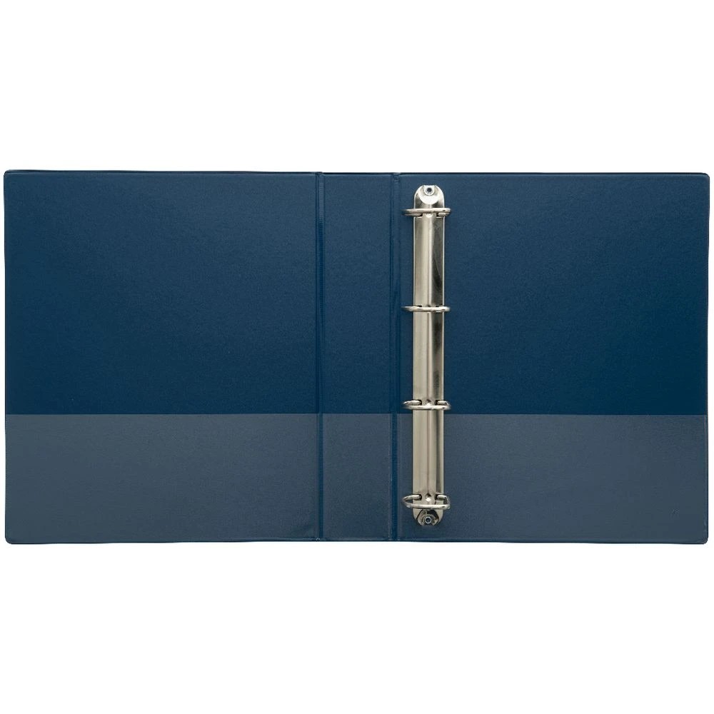 4 J.Burrows Insert Binder A4 4 D-Ring 38mm Blue, 4 of 6
