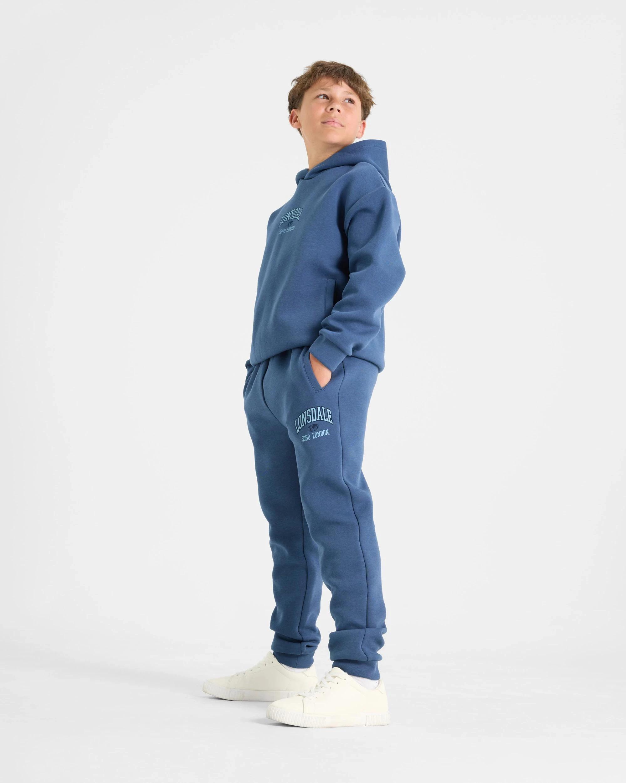3 Lonsdale London Sport Trackpants BLUE, 3 of 4