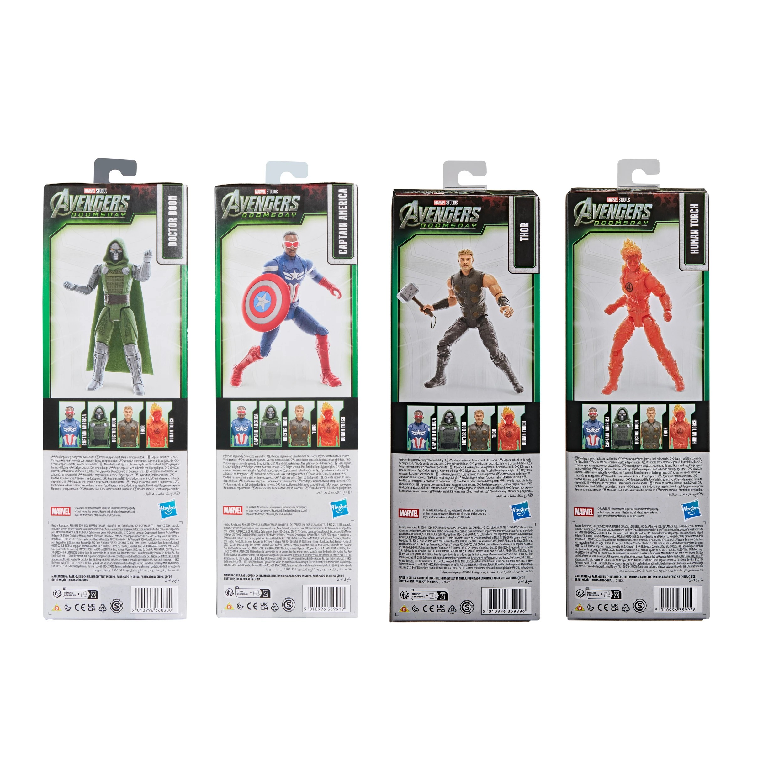 10 29cm Marvel Studios Avengers Doomsday Titan Series Action Figure - Assorted, 10 of 10