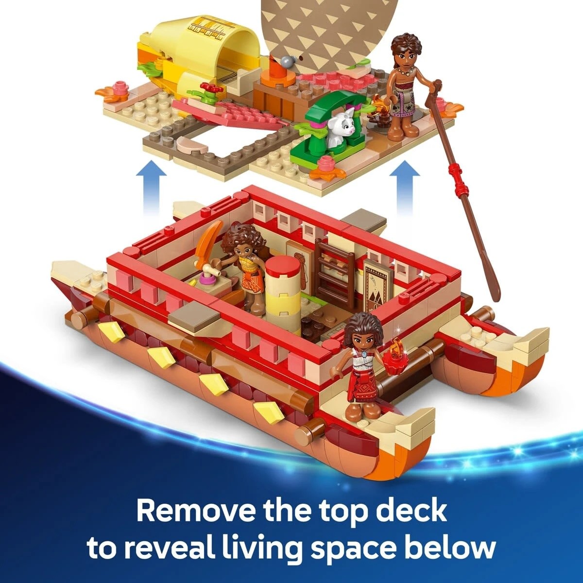 8 LEGO Disney Moana’s Adventure Canoe 43270, 8 of 10