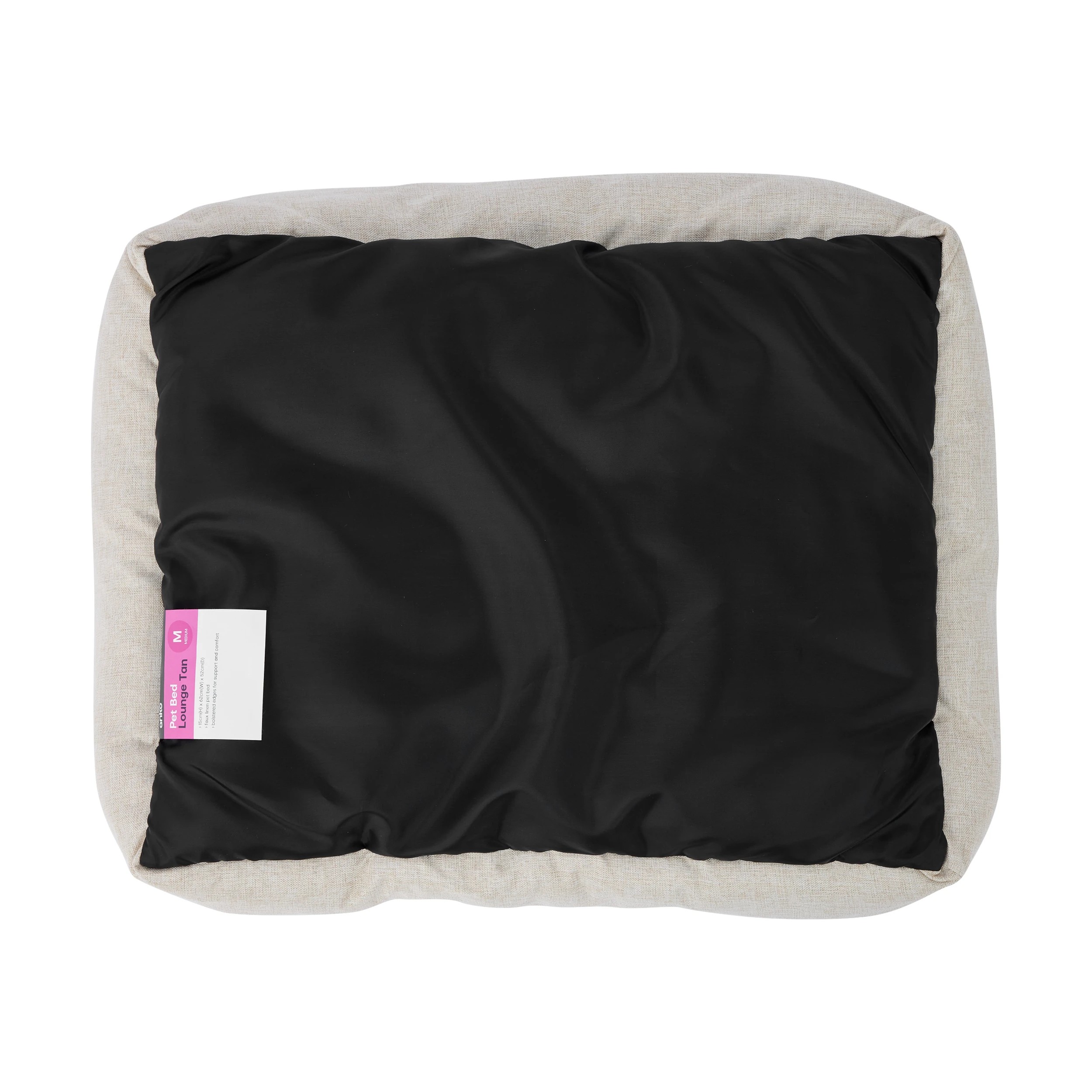 8 Pet Bed Lounge - Medium, Tan, 8 of 8