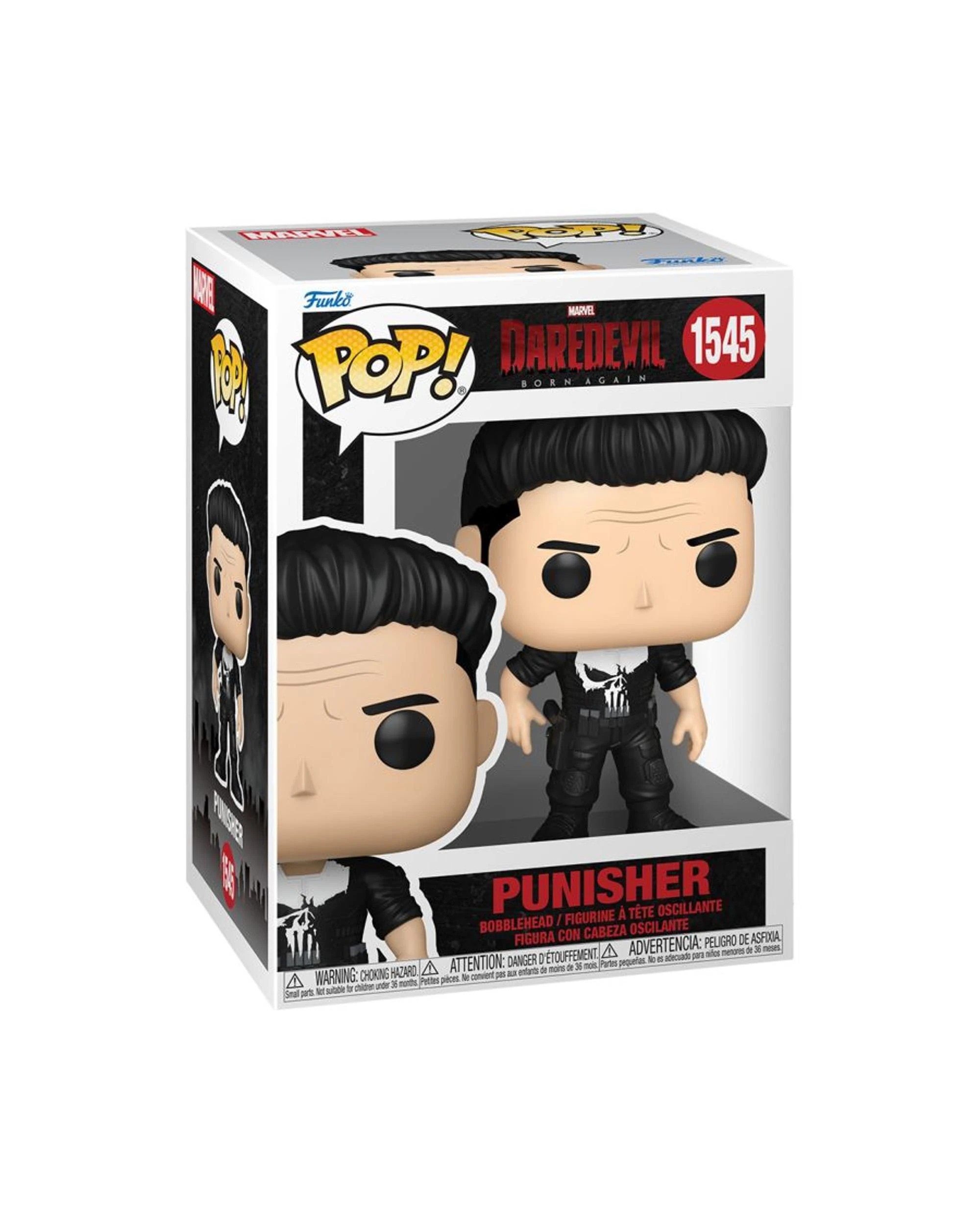 3 Marvel Daredevil Born Again Punisher Funko POP! Vinyl, 3 of 3