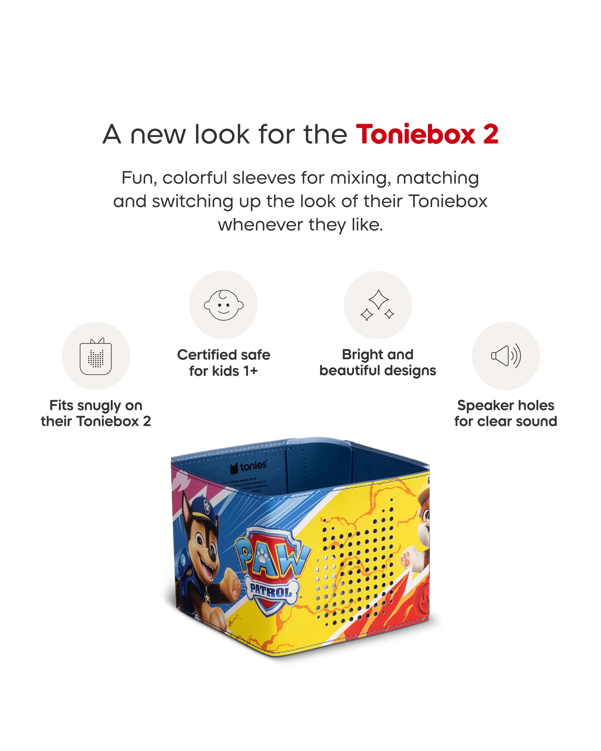 4 Tonies  Toniebox 2 Sleeve: Paw Patrol - Tonies® - Multi, 4 of 5