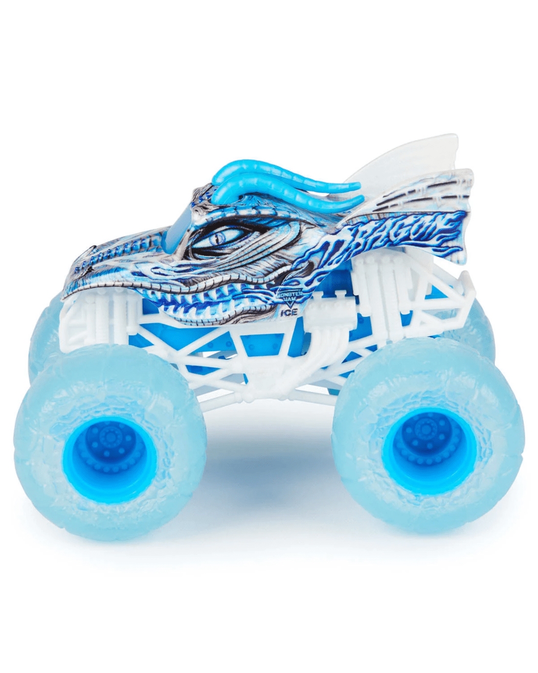 6 2 Pack Monster Jam 1:64 Scale True Metal Fire and Ice Trucks - Assorted, 6 of 7