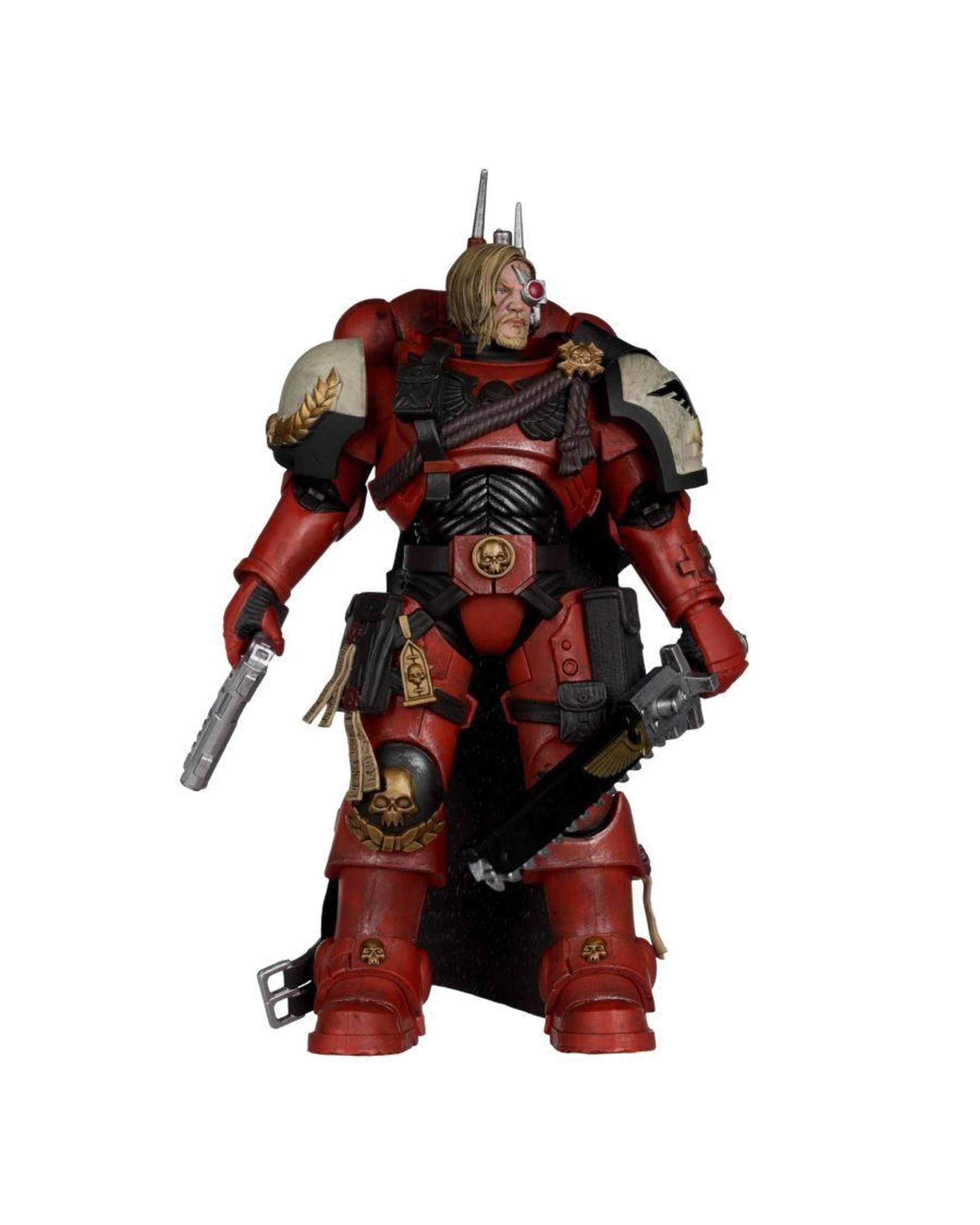 2 McFarlane Warhammer 40,000 Dawn of War IV Captain Cyrus Elite Edition 7 inch Action Figure, 2 of 8