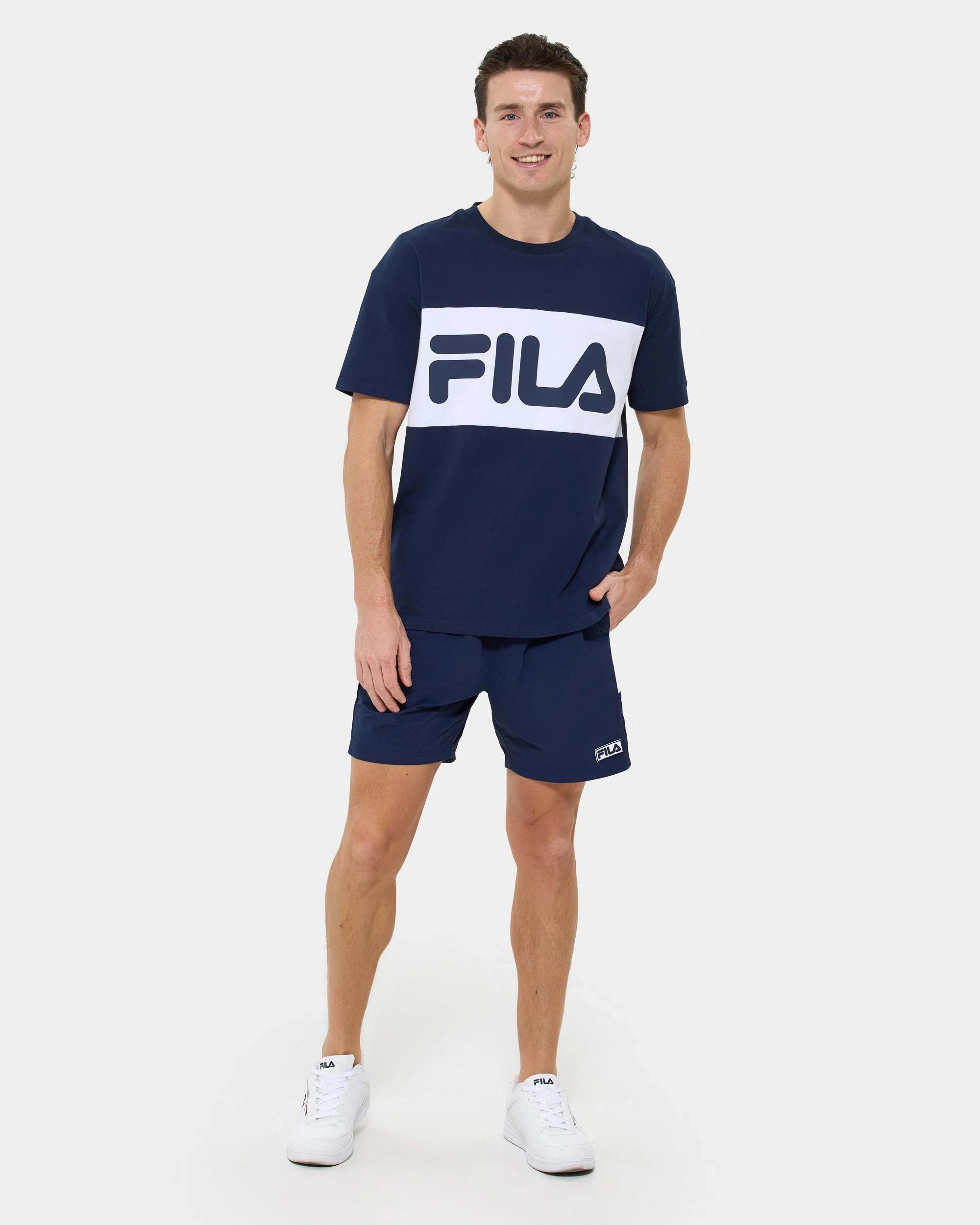 6 Block T-Shirt - Fila NAVY, 6 of 9