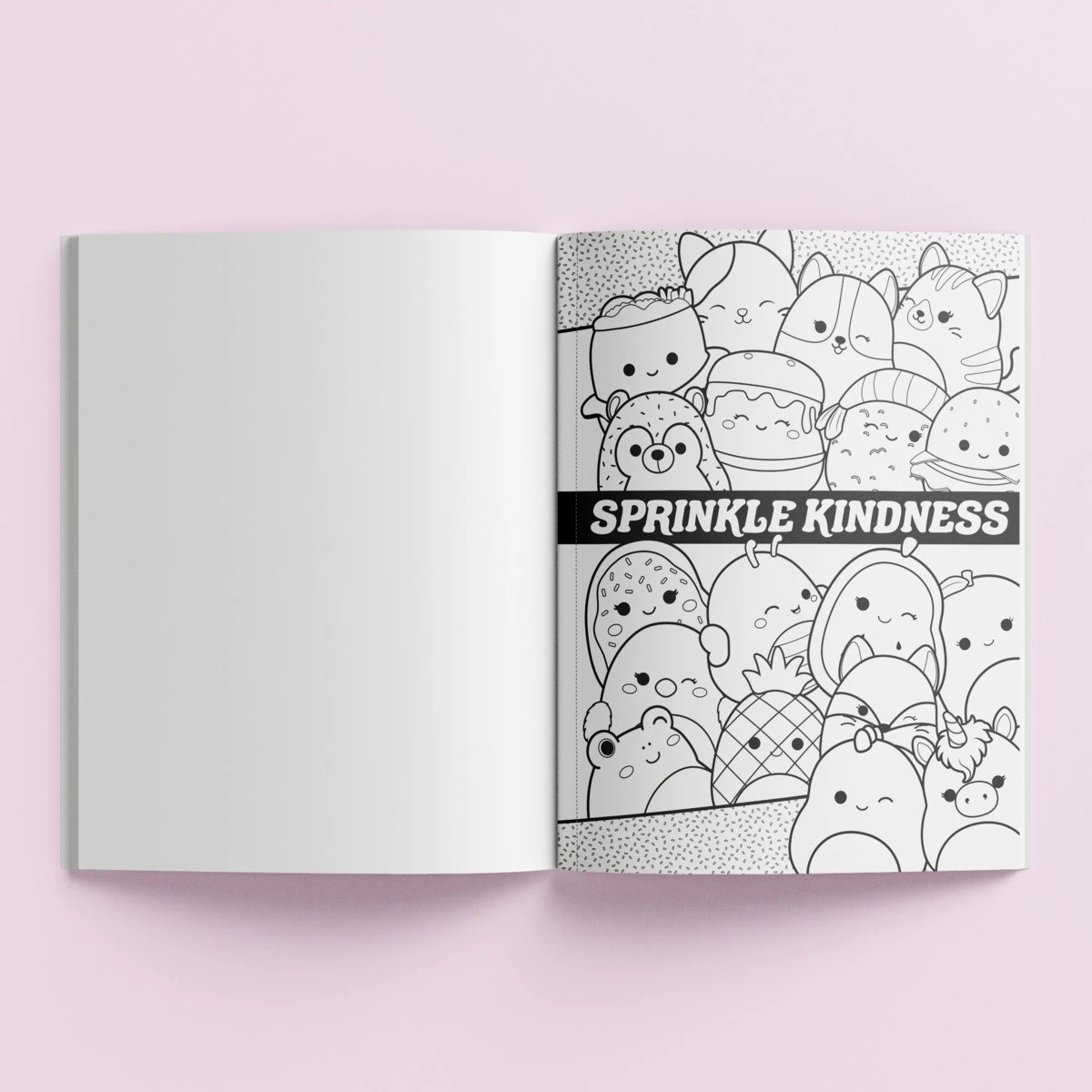2 Kaleidoscope Original Squishmallows Oh So Sweet​ Colouring Book, 2 of 5