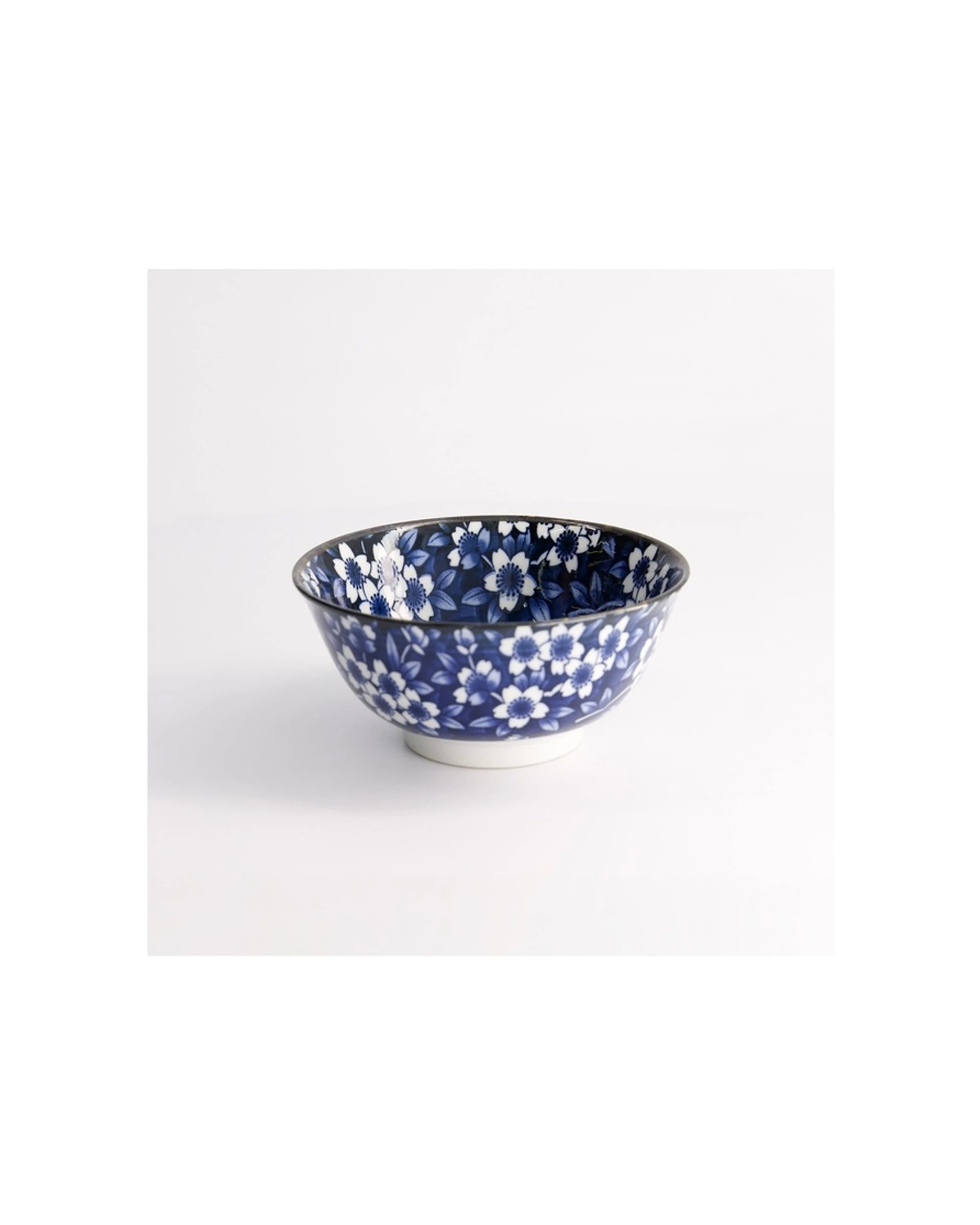 3 Tokyo Design Tokyo Sakura Tayo Bowl 15x7cm Microwave Dishwasher Safe - Blue, 3 of 4
