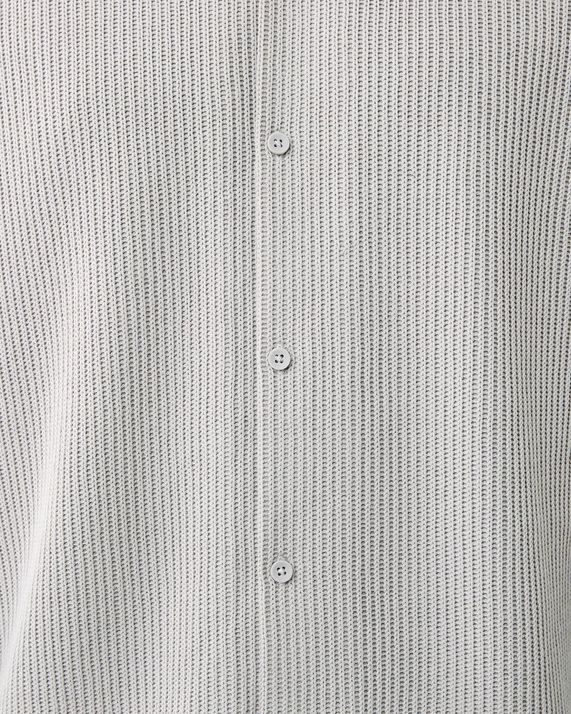 6 Short Sleeve Jacquard Knit Shirt Bge Lunar, 6 of 6