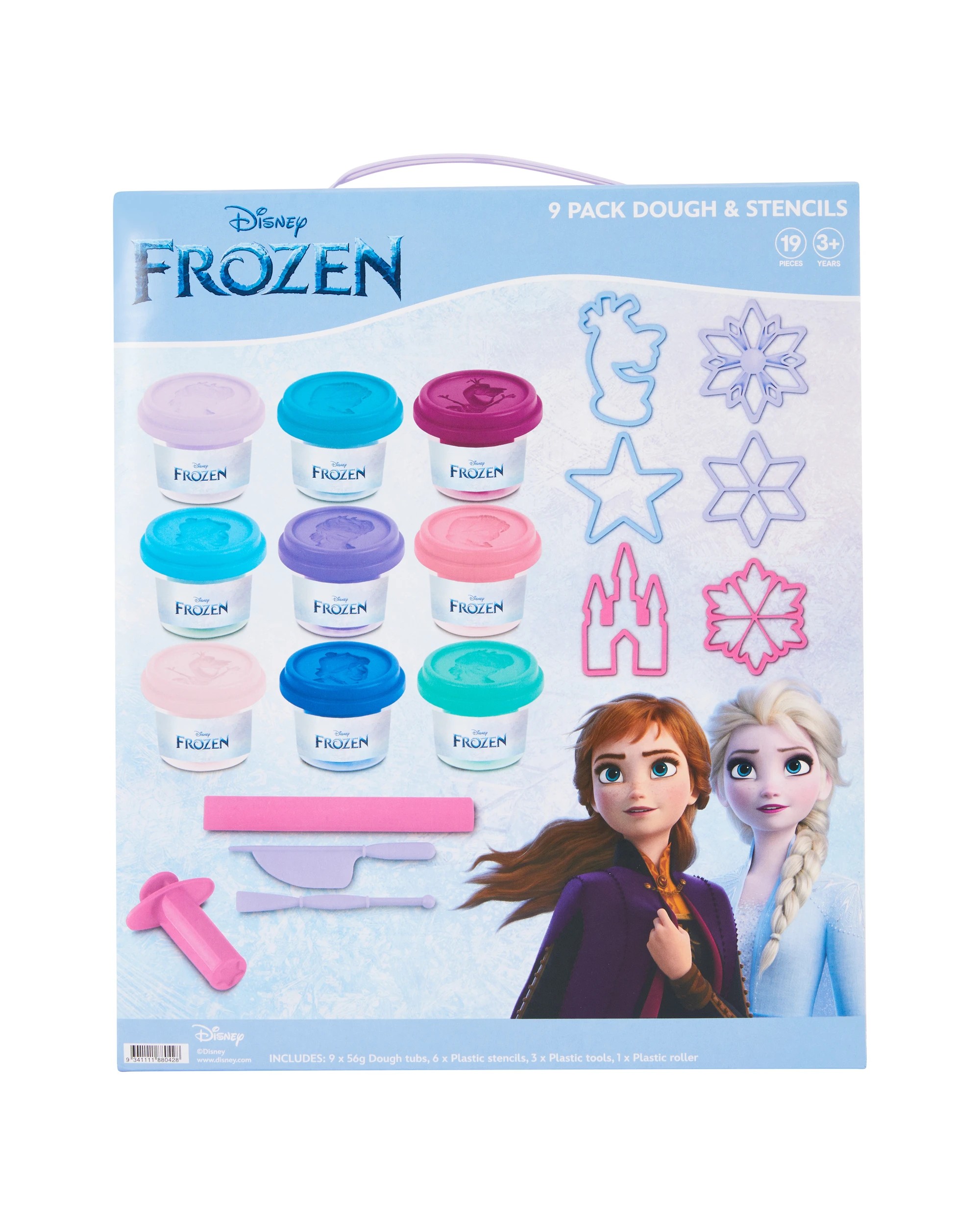 5 19 Piece Disney Frozen Dough and Stencils Set, 5 of 5