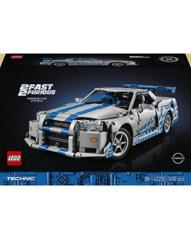 LEGO Technic 2 Fast 2 Furious Nissan Skyline GT-R (R34) Car 4