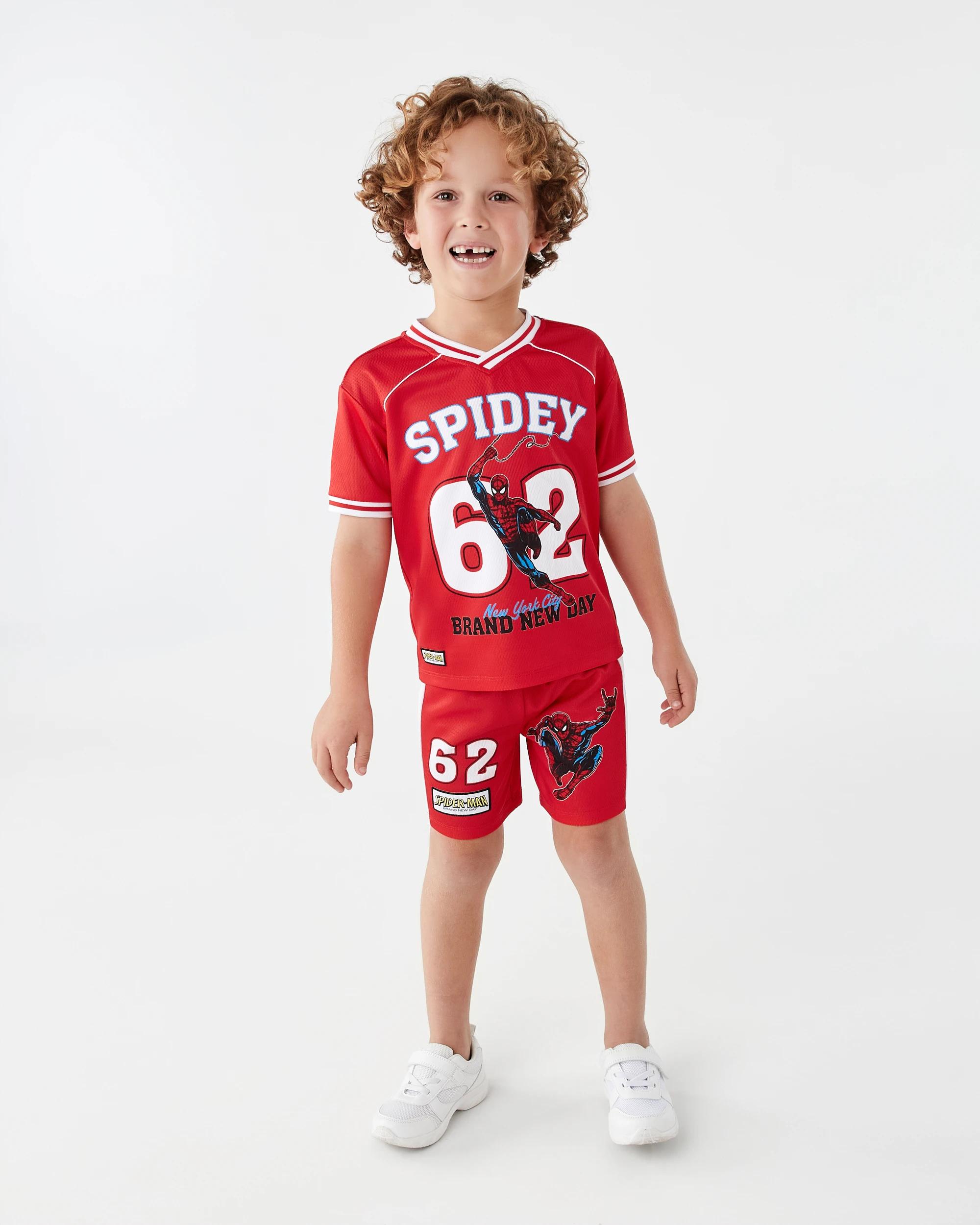 7 Spider-Man License Oversized Mesh T-shirt Spiderman, 7 of 8