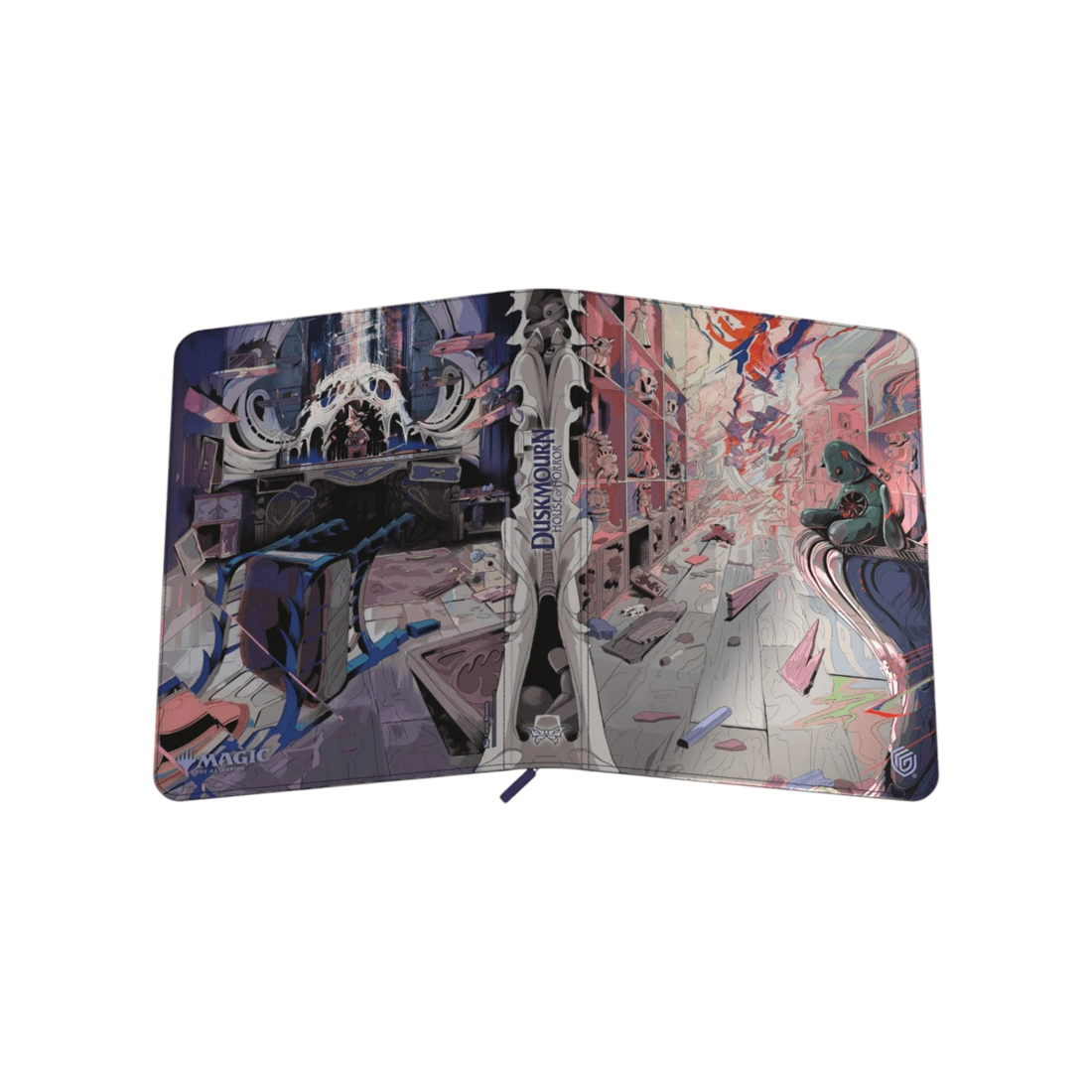 5 Ultimate Guard Magic The Gathering Duskmourn Porcelain Gallery 360 Xenoskin Zipfolio Folder - Multi, 5 of 5