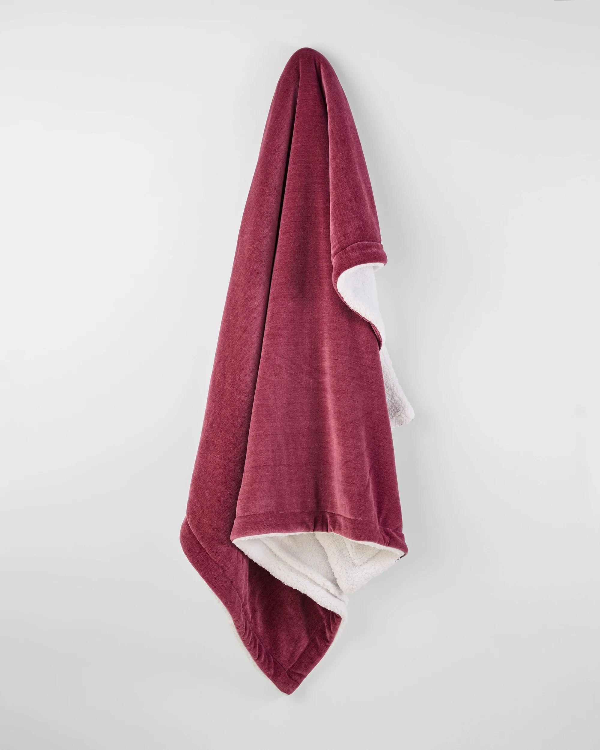 3 Target Chenille Sherpa Throw - Queen Bed - Pink, 3 of 3