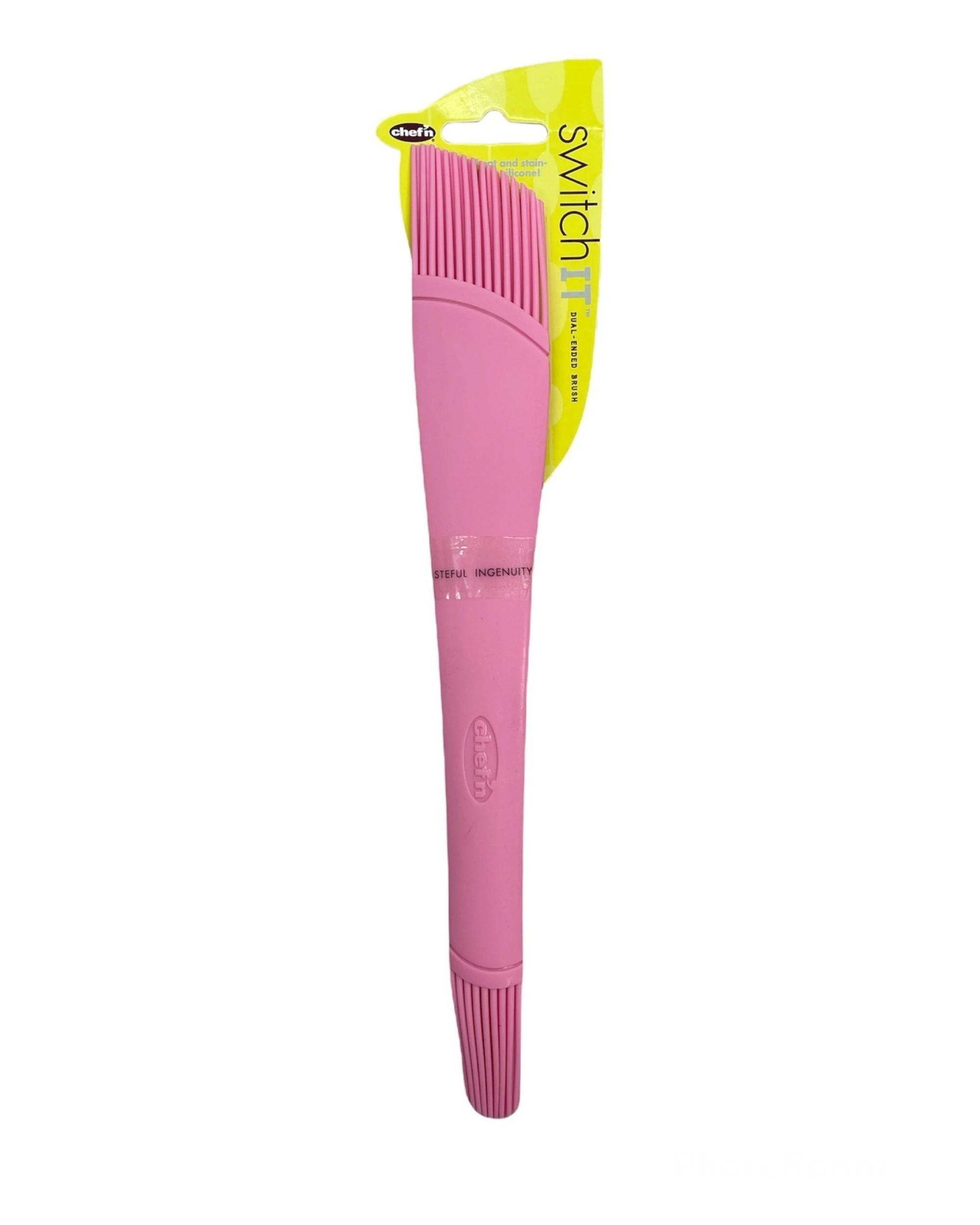 1 Chef'n Dual-Ended Silicone Pastry Brush in Pink, 1 of 2