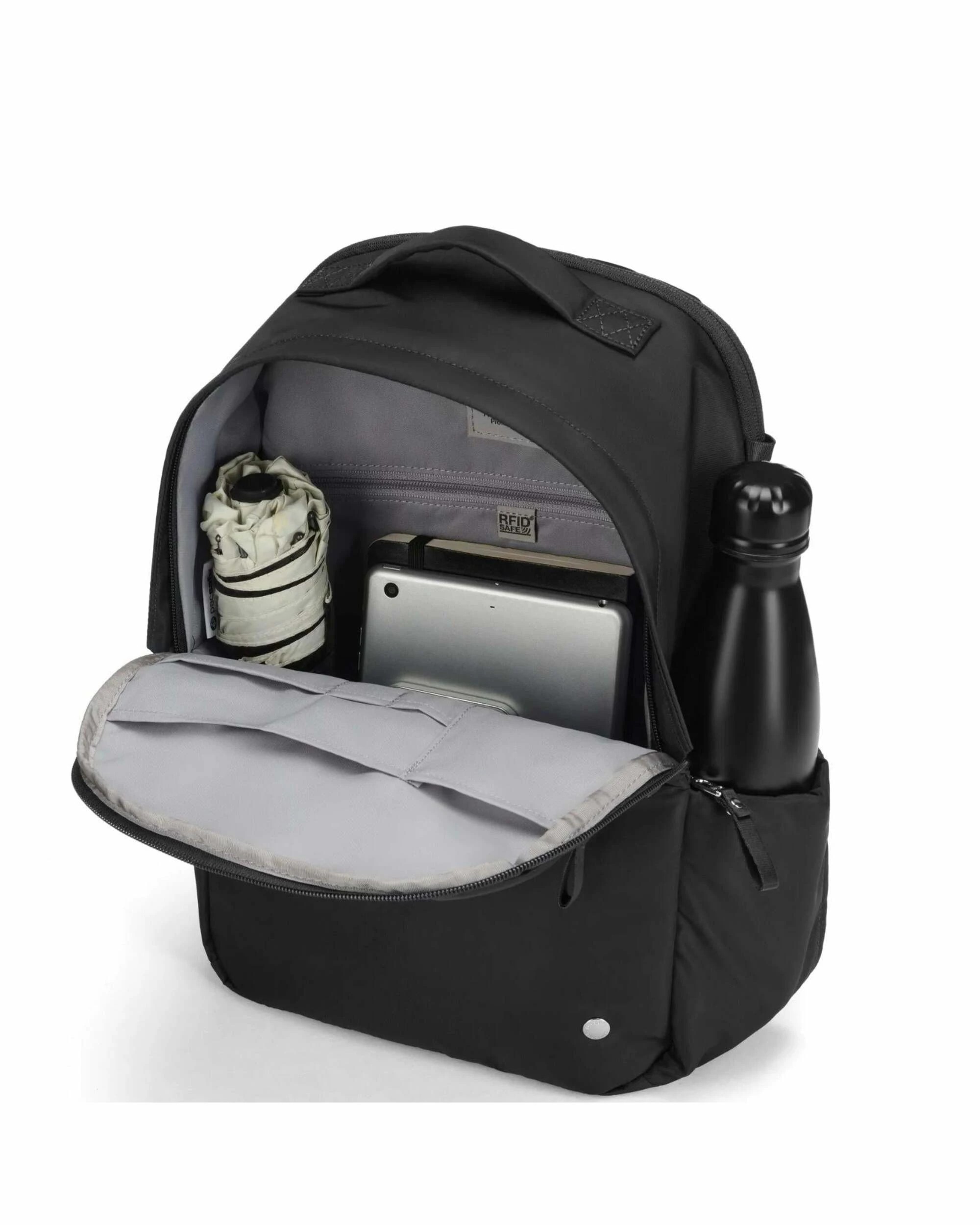 4 PacSafe W Anti-Theft Laptop Backpack - 13-Inch / 10L - Black - Black, 4 of 4