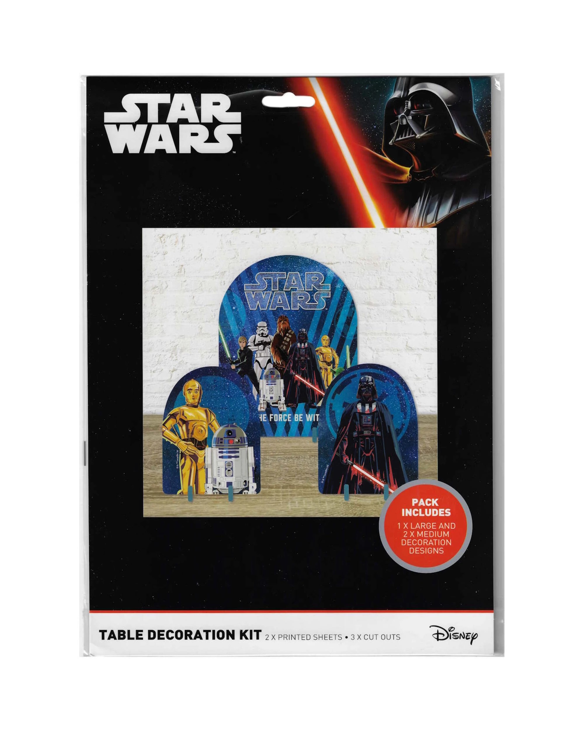 2 Design Group Star Wars May The Force Be With You Table Decorating Kit - Multi, 2 of 3
