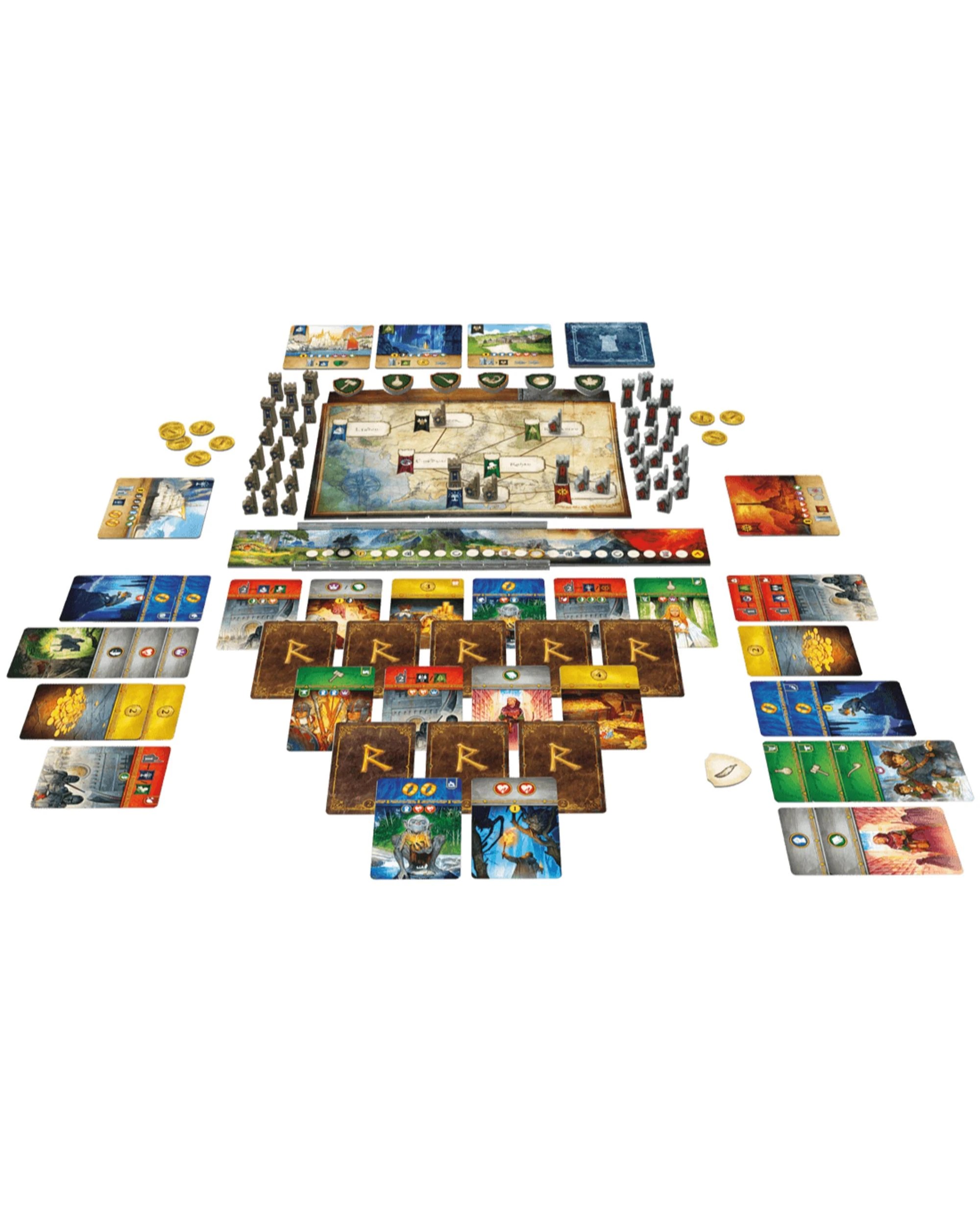 2 The Lord of the Rings: Duel for Middle-Earth Board Game, 2 of 5