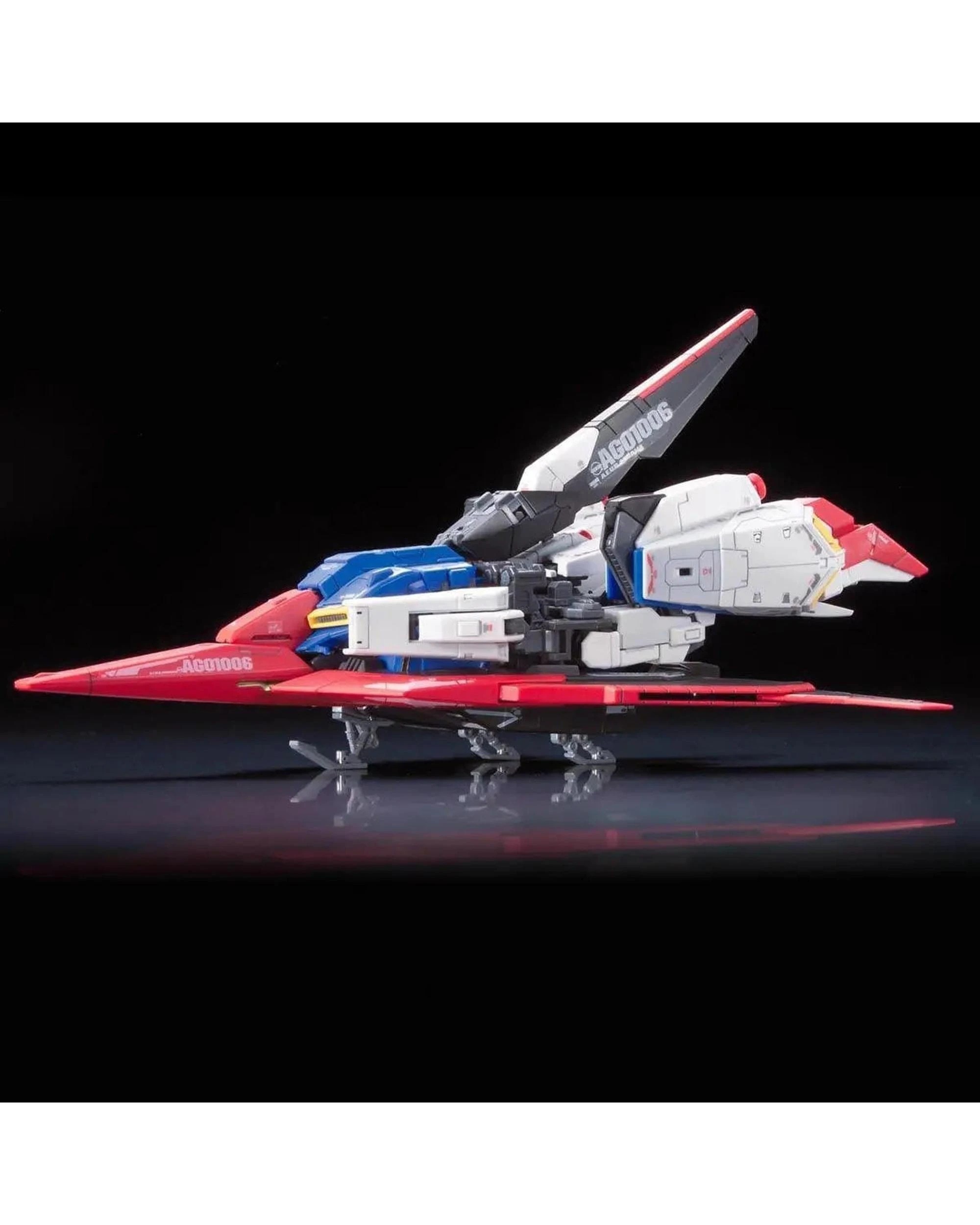 7 Bandai Gundam RG Zeta Gundam 1/144 Model Kit, 7 of 8