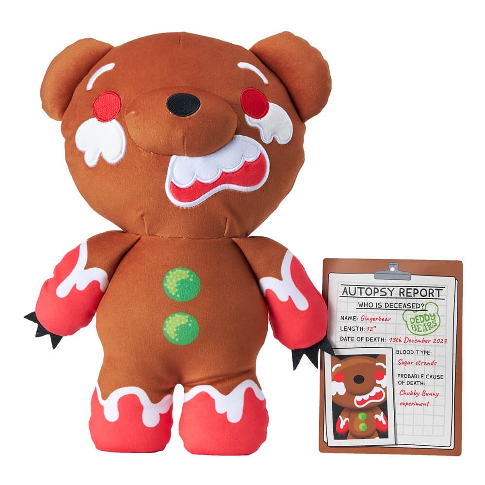 3 Deddy Bears - Christmas Plush in Bag - Gingerbear, 3 of 3
