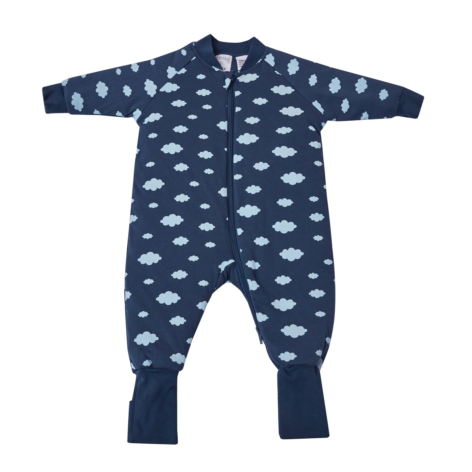 1 Snugtime Long Sleeve Padded Sleepsuit, 1 of 6