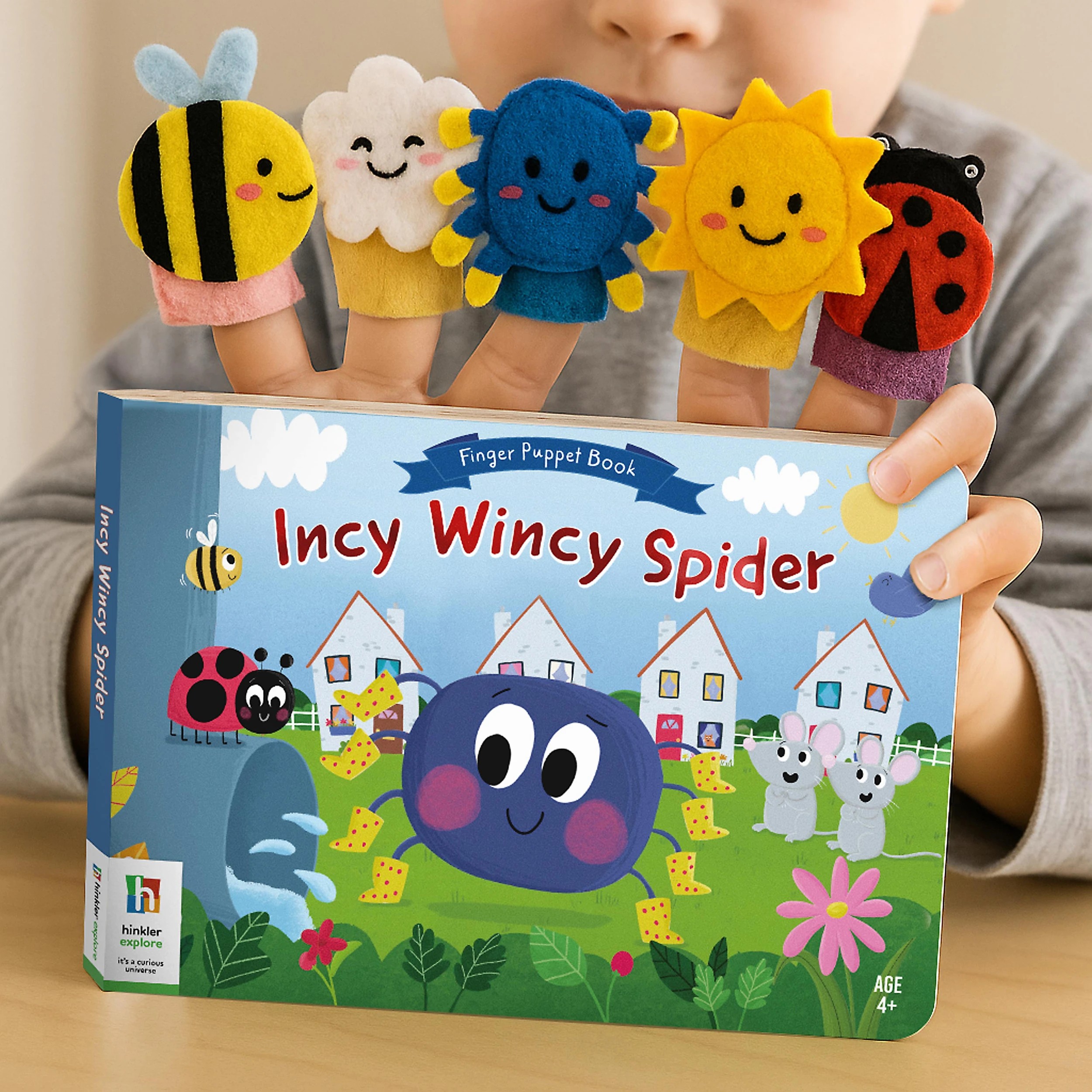 6 Incy Wincy Spider Finger Puppet Book, 6 of 6