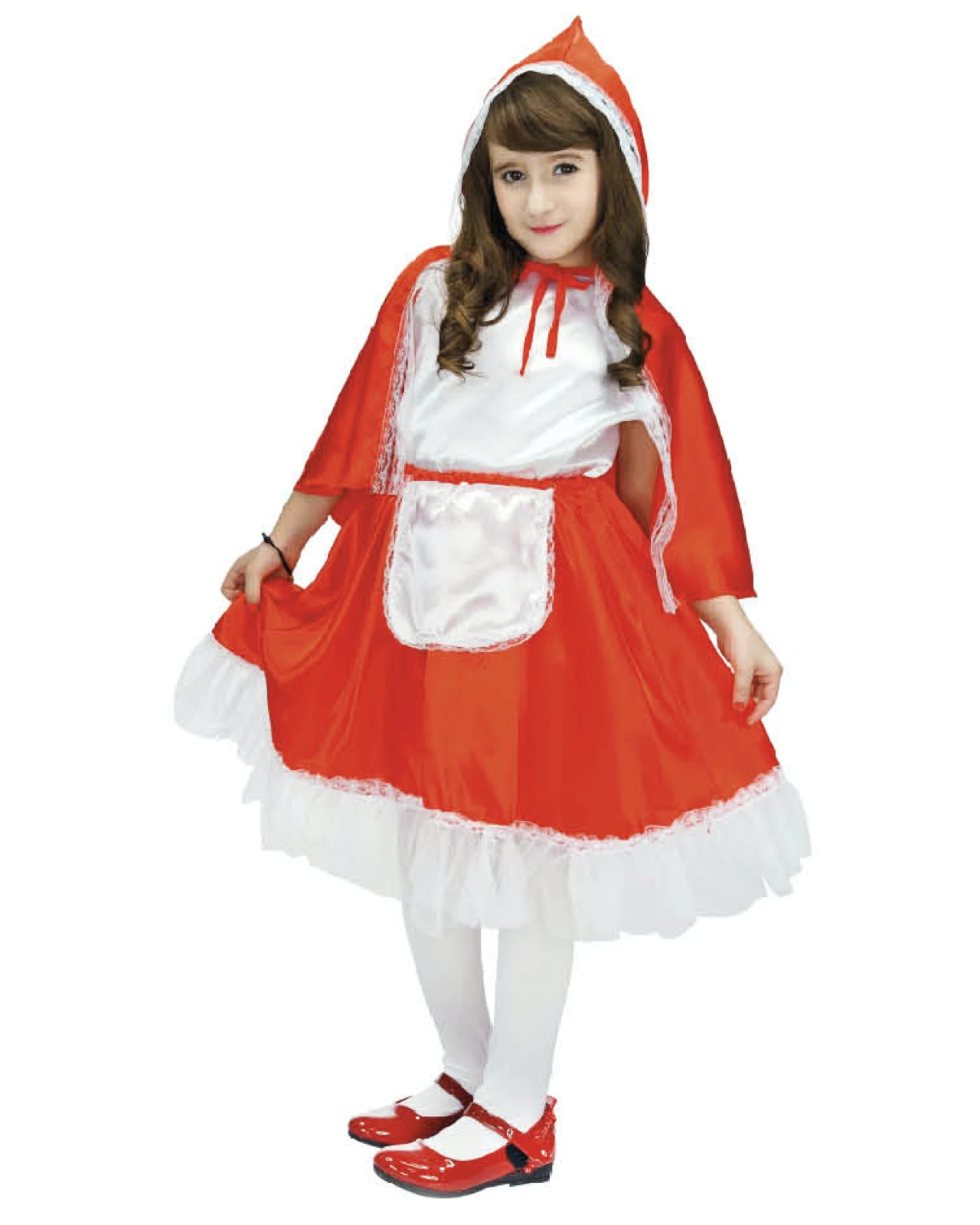 1 BR Costumes Deluxe Little Red Riding Hood Costume for Kids, 1 of 4