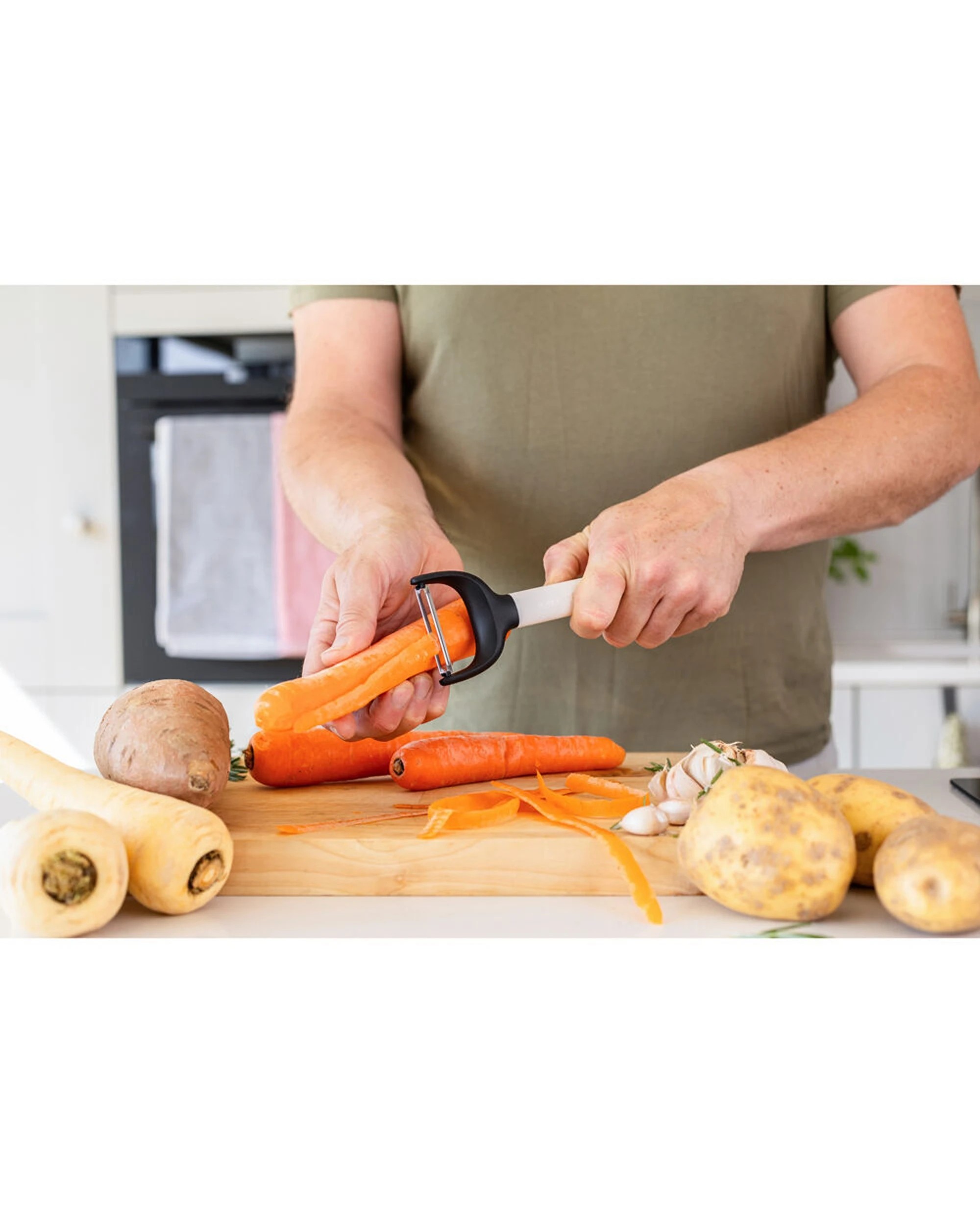 6 KitchenAid 2PK Classic Fruit Vegetable Y Peeler With Ergonomic Handle - White, 6 of 6