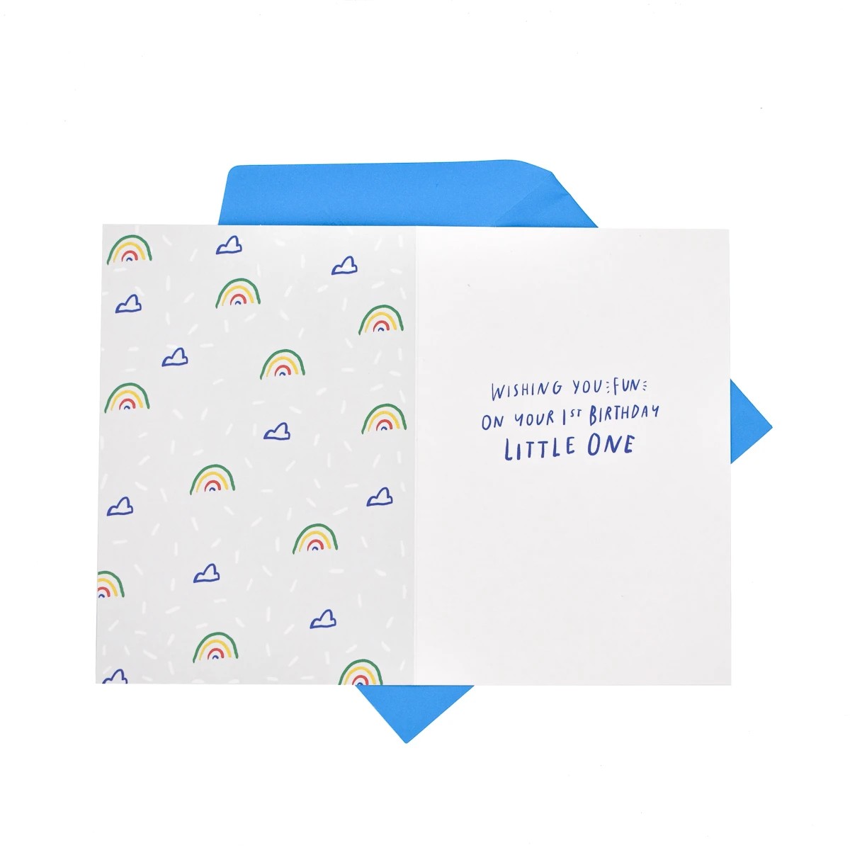 2 Hallmark Birthday Card Age 1 - Safari Animals, 2 of 3