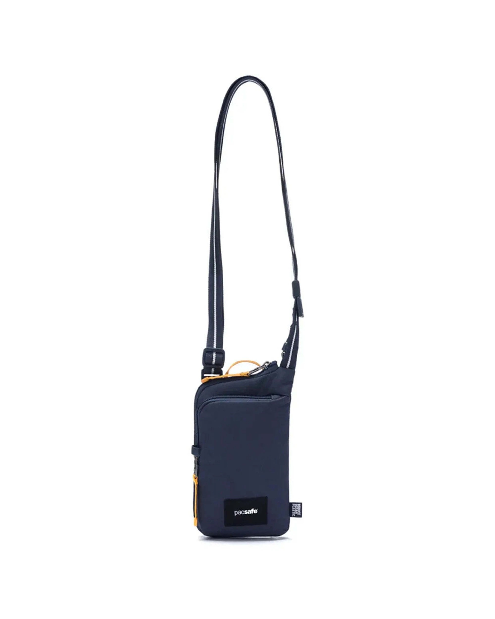 3 Pacsafe Go Anti-Theft Tech Crossbody Bag RFID Blocking Secure Zip Clip Coastal - Blue, 3 of 7