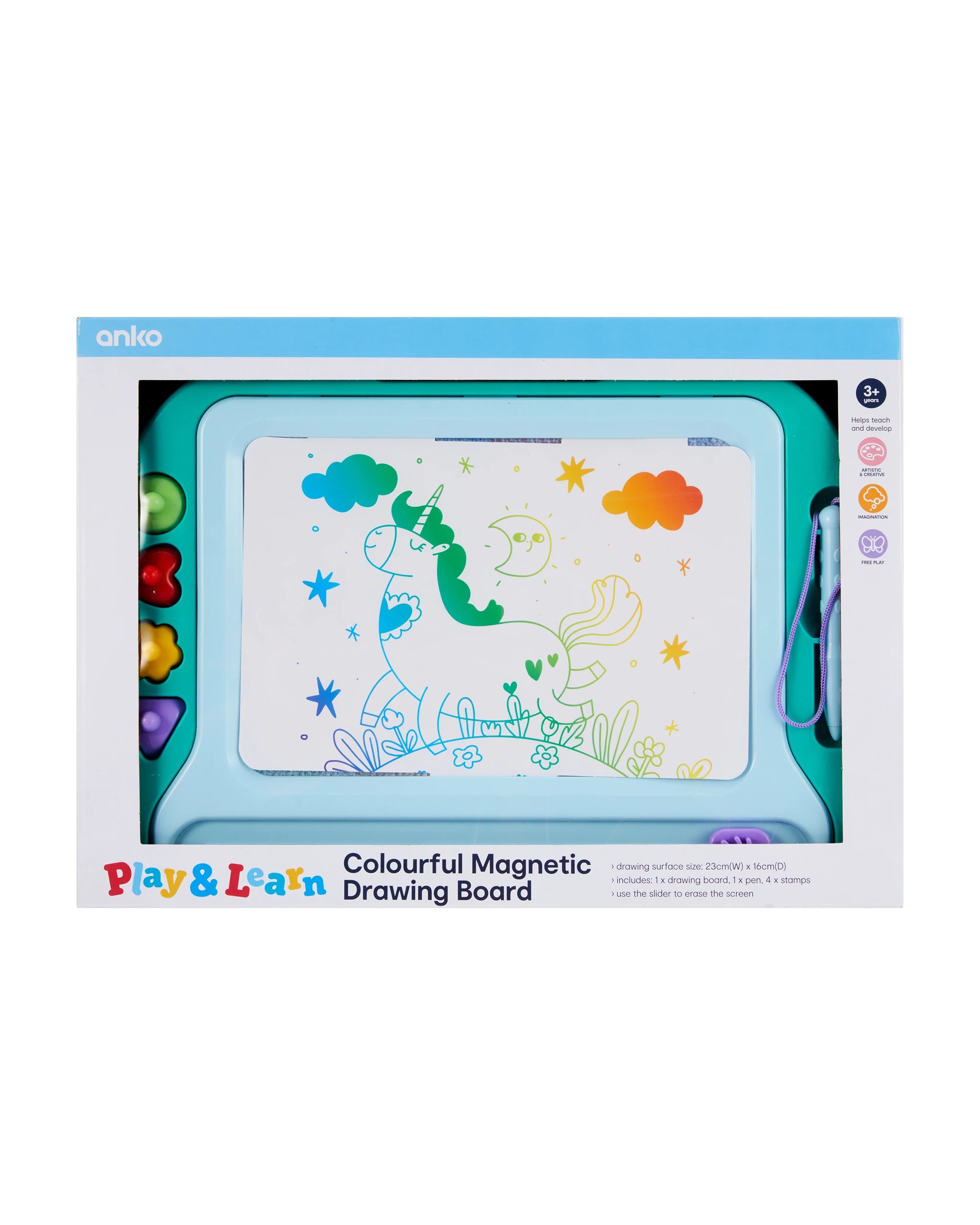 6 Colourful Magnetic Drawing Board, 6 of 7