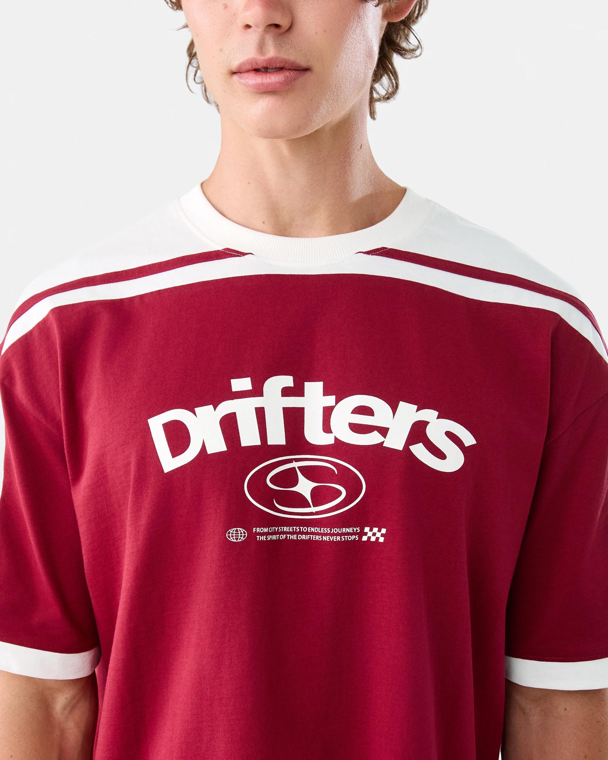 7 Boxy Panel T-shirt Red Logo, 7 of 8