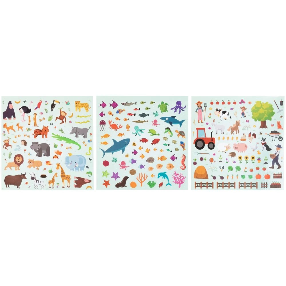 4 Kadink Reuseable Sticker Activity Pad Animal Habitats, 4 of 5