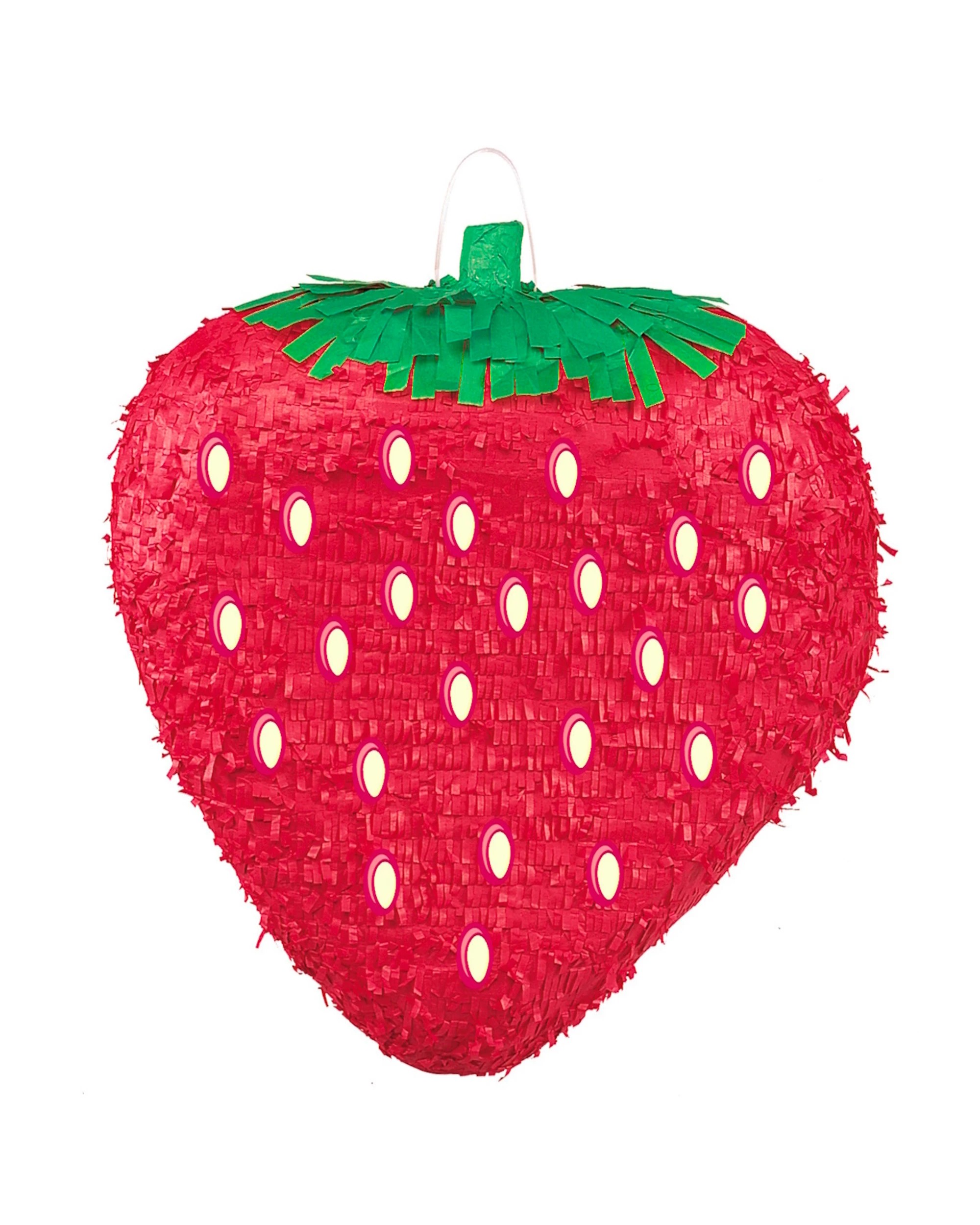 1 Unique Strawberry Pinata - Red, Green, 1 of 1