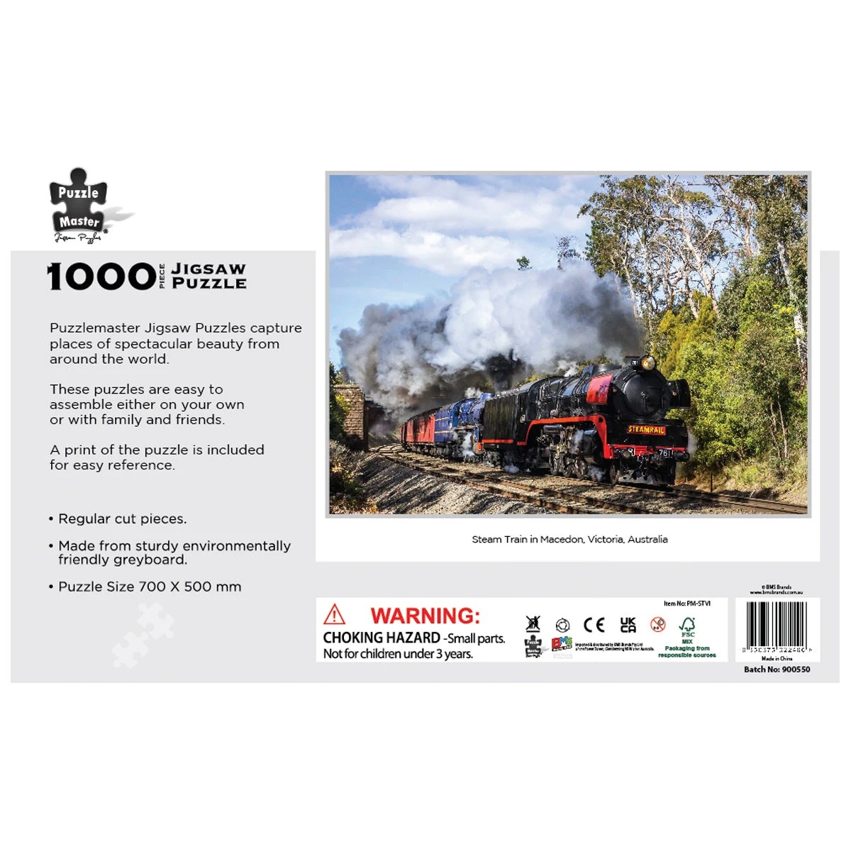 3 Puzzle Master Steam Train Mecedon Victoria, 3 of 3