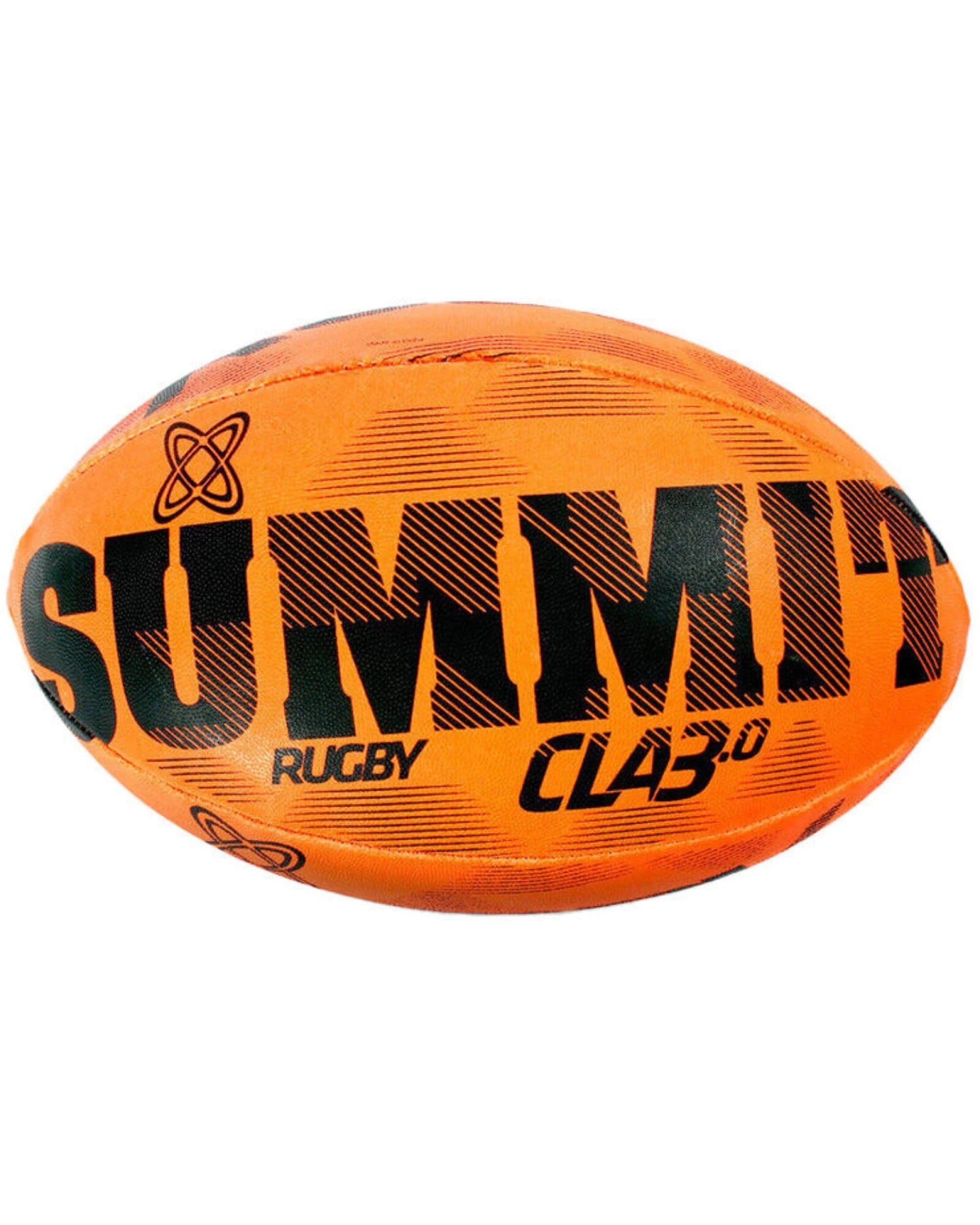 1 Summit Classic Grip Rugby Union Ball in Orange Size 5, 1 of 1