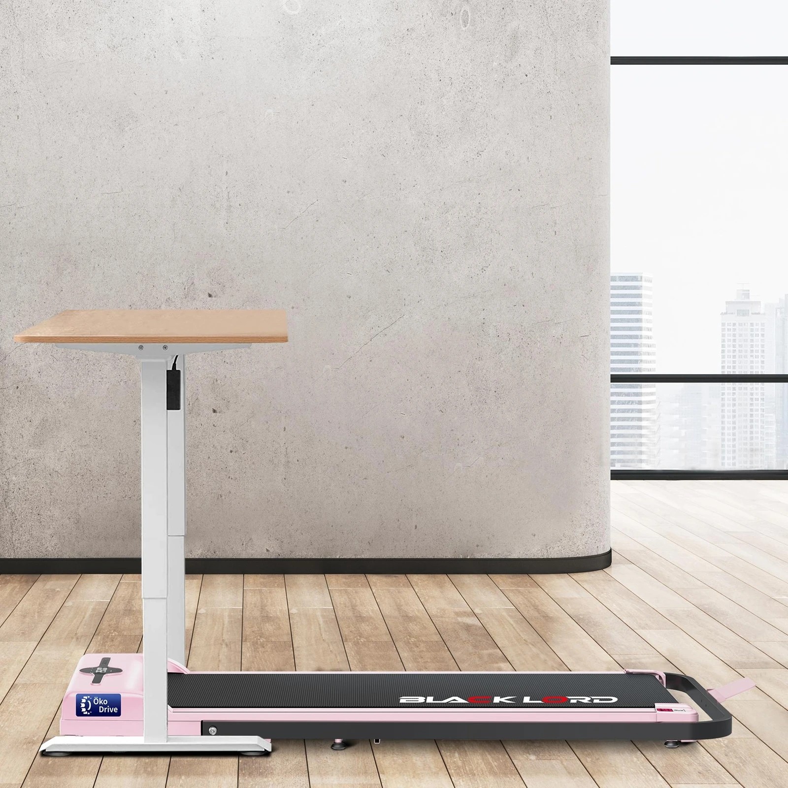 5 Black Lord Treadmill Electric Walking Pad Folding Fitness Machine Home Gym - Pink, 5 of 9