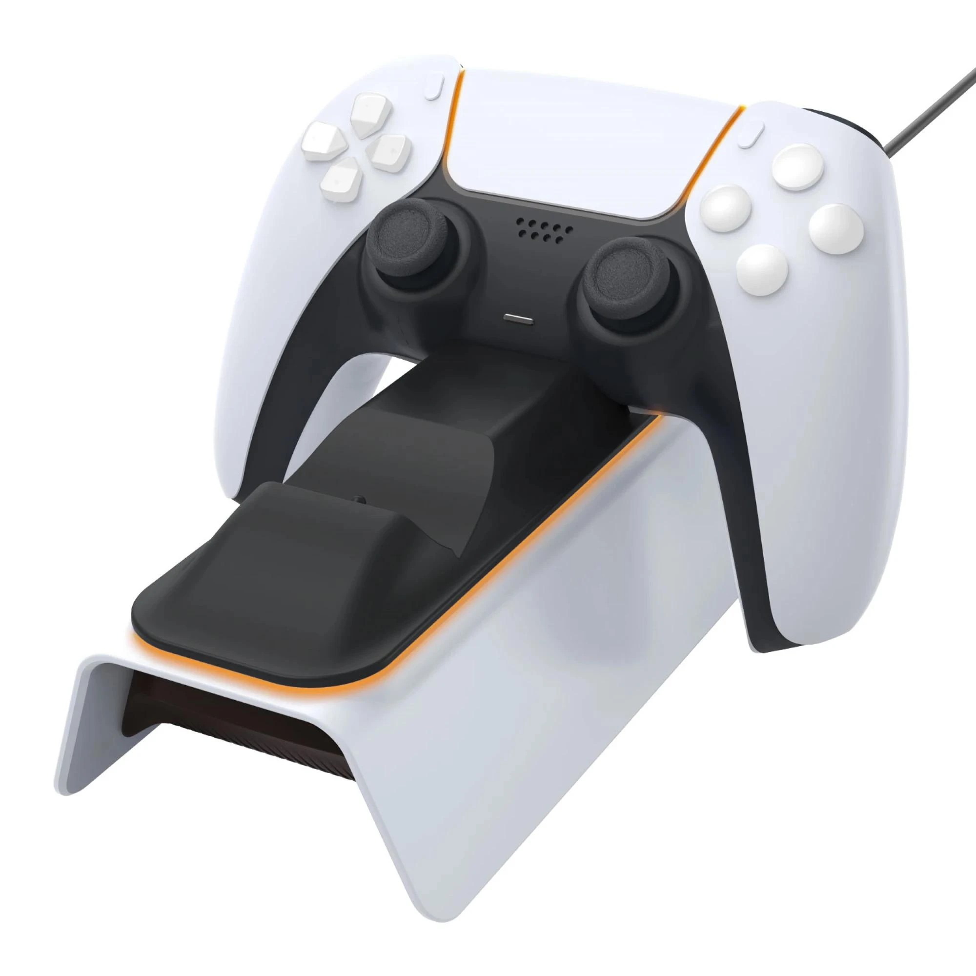 4 Powerwave PlayStation 5 Dual Charging Stand - White, 4 of 5