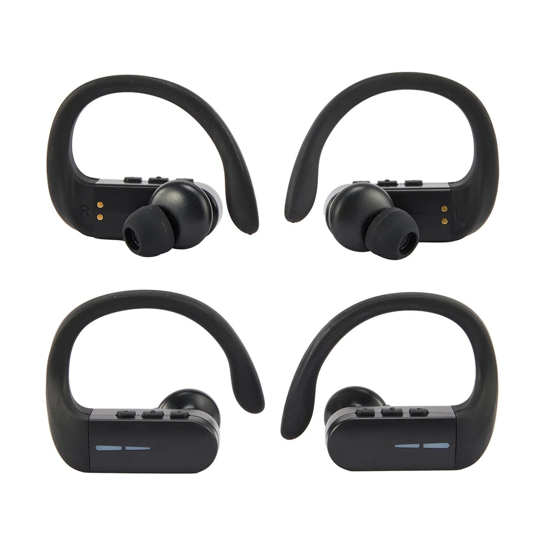3 True Wireless Sport Earbuds - Black, 3 of 7