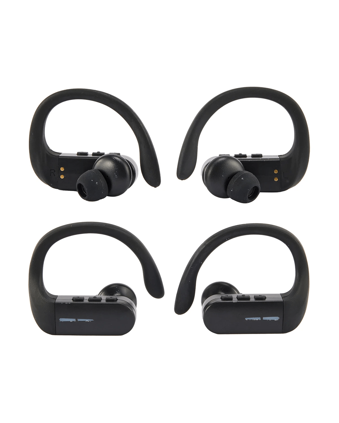 3 True Wireless Sport Earbuds - Black, 3 of 7