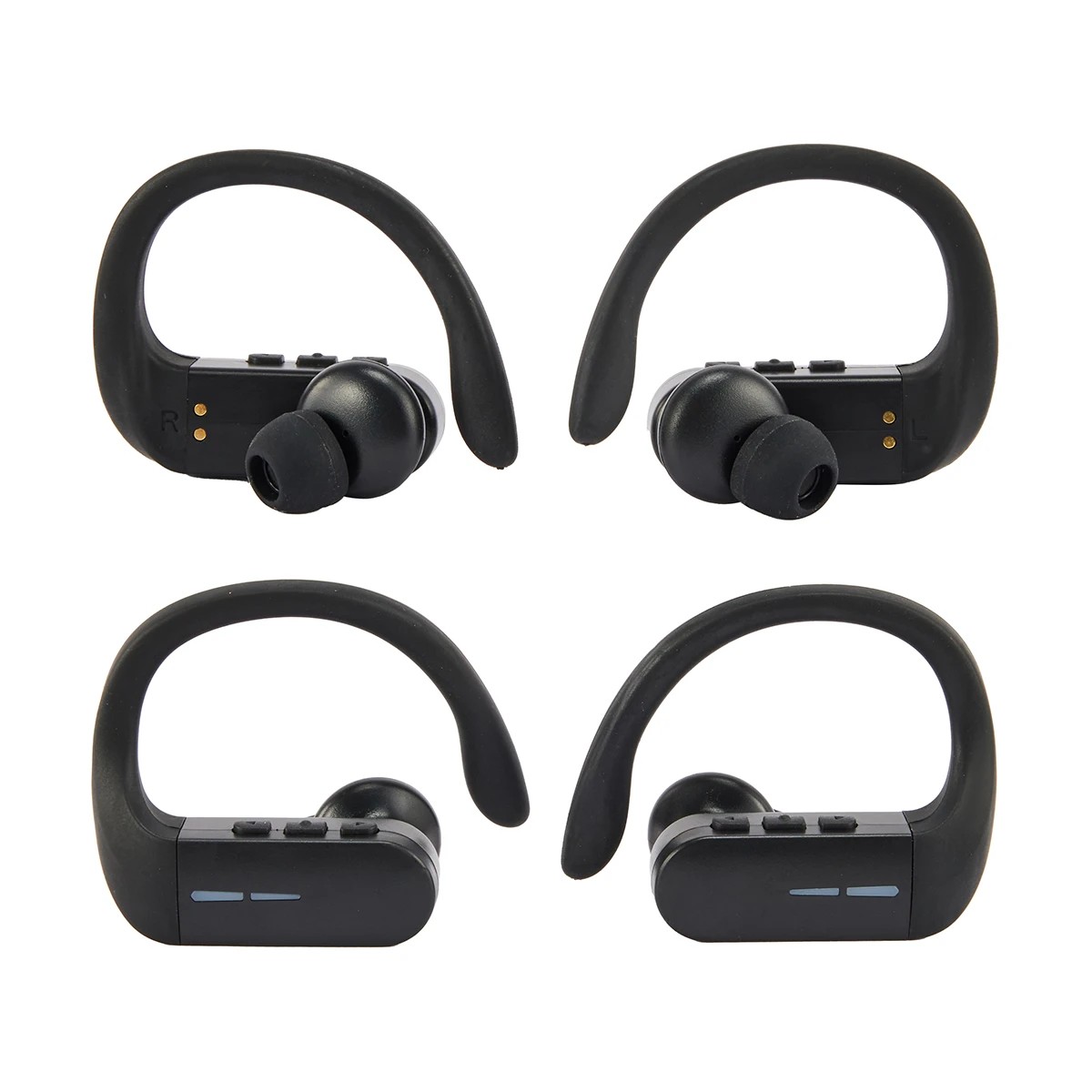 3 True Wireless Sport Earbuds - Black, 3 of 7