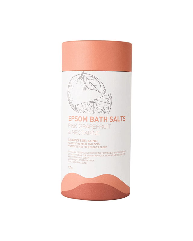 Epsom Bath Salts 750g - Pink Grapefruit and Necta