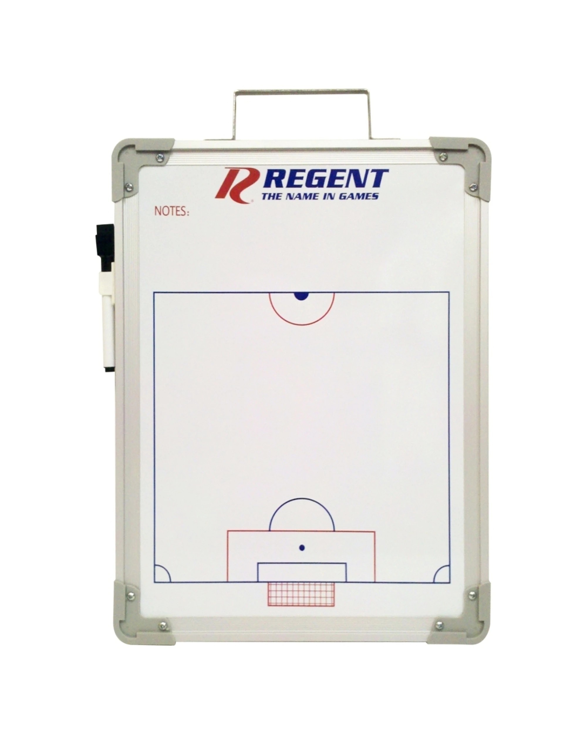 1 Regent 30x40cm Magnetic Soccer Coaches Tactic Board Whiteboard With Tags - White, 1 of 1